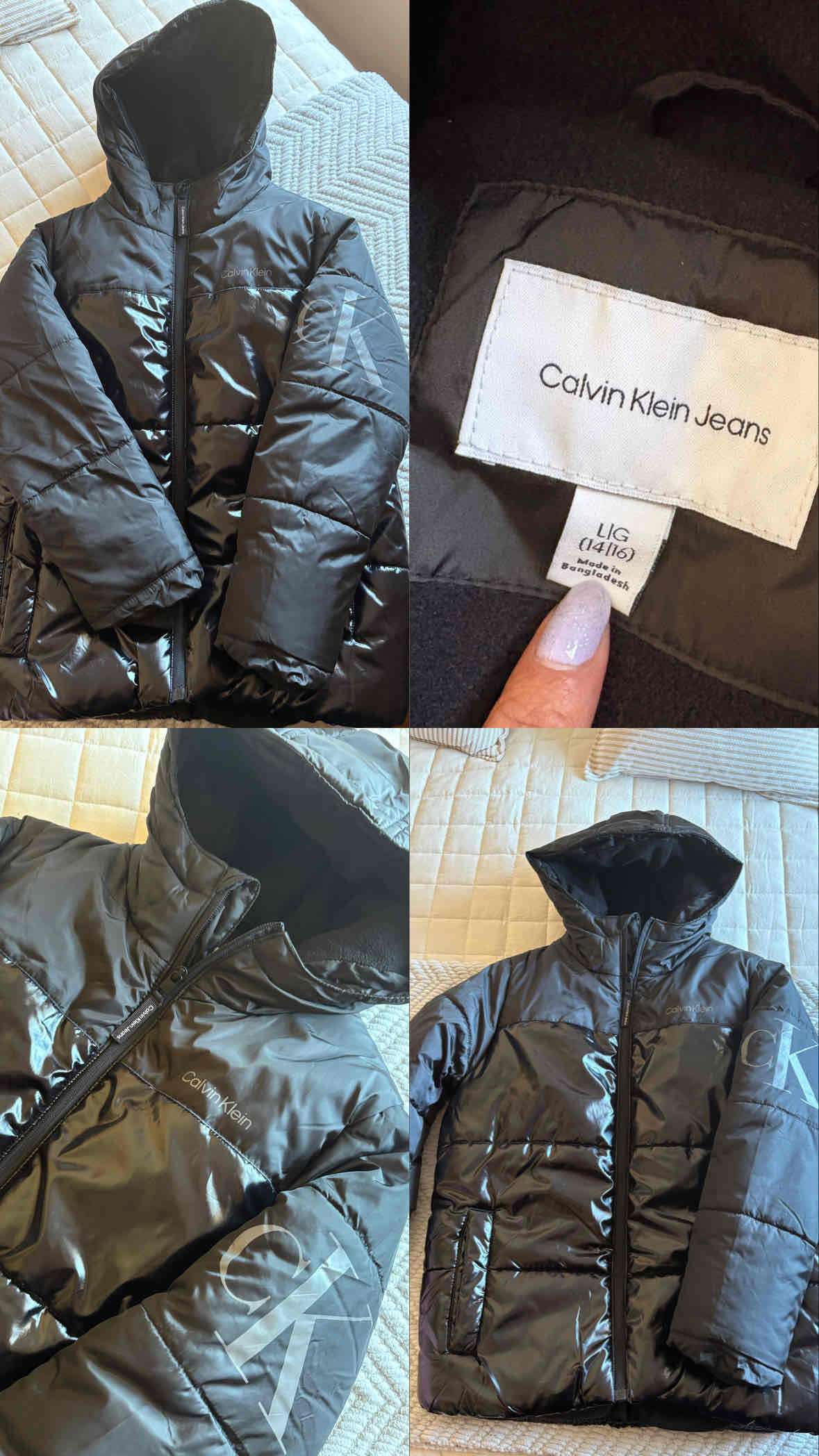 Chaqueta Calvin Klein negra
