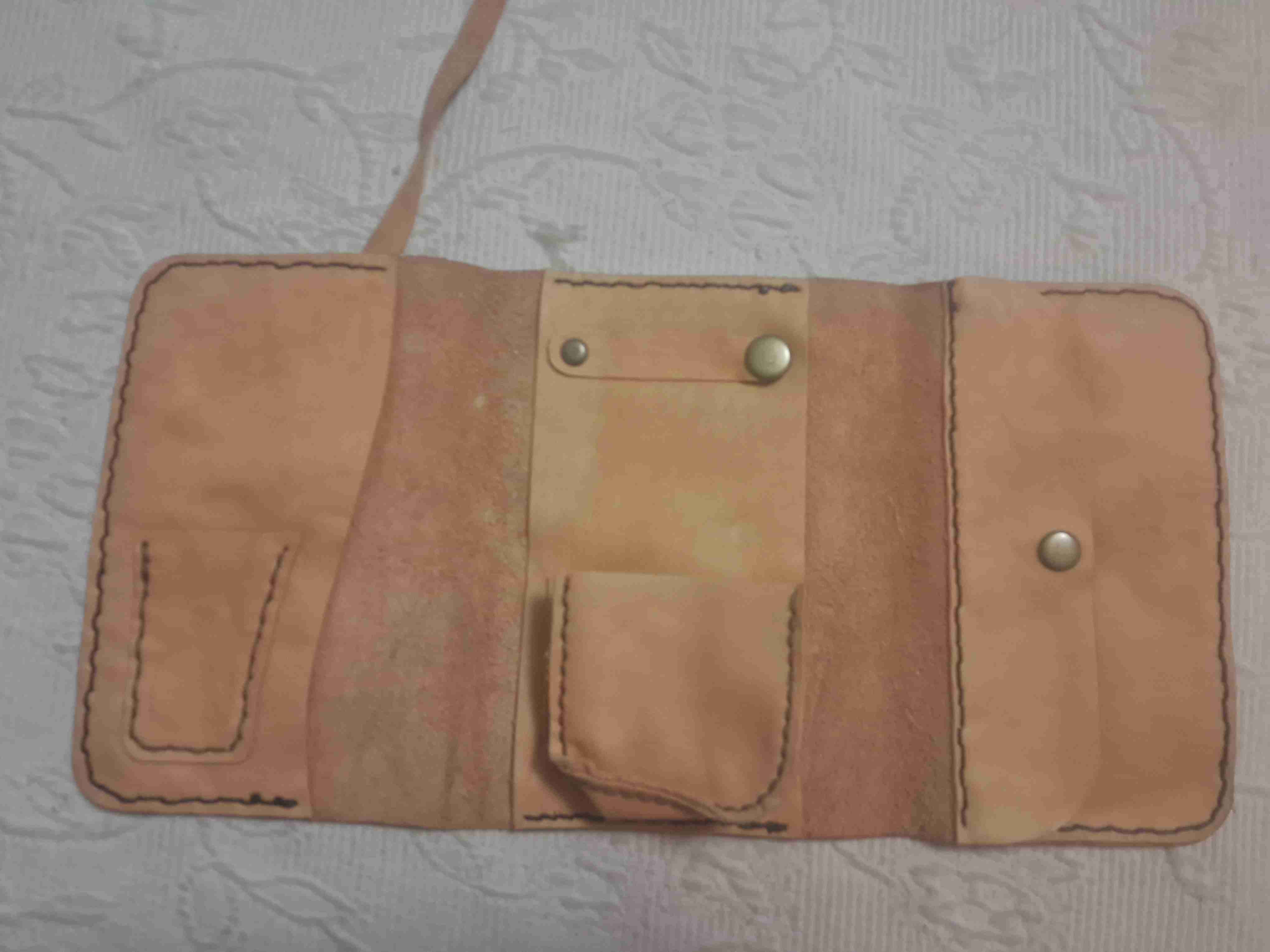 Porta Pipa tabaquera de cuero - miniatura 2