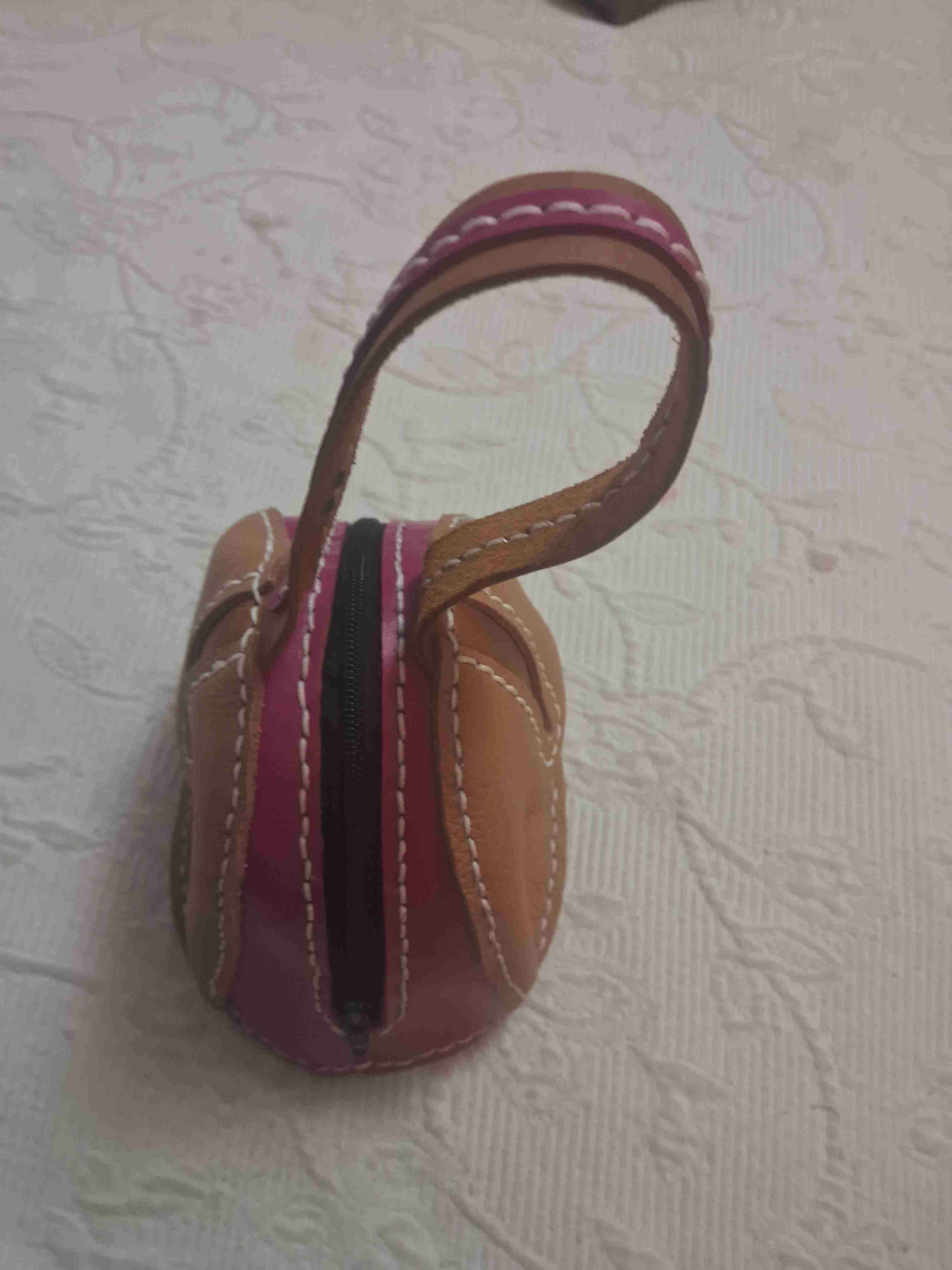 Neceser pequeño de cuero - miniatura 1