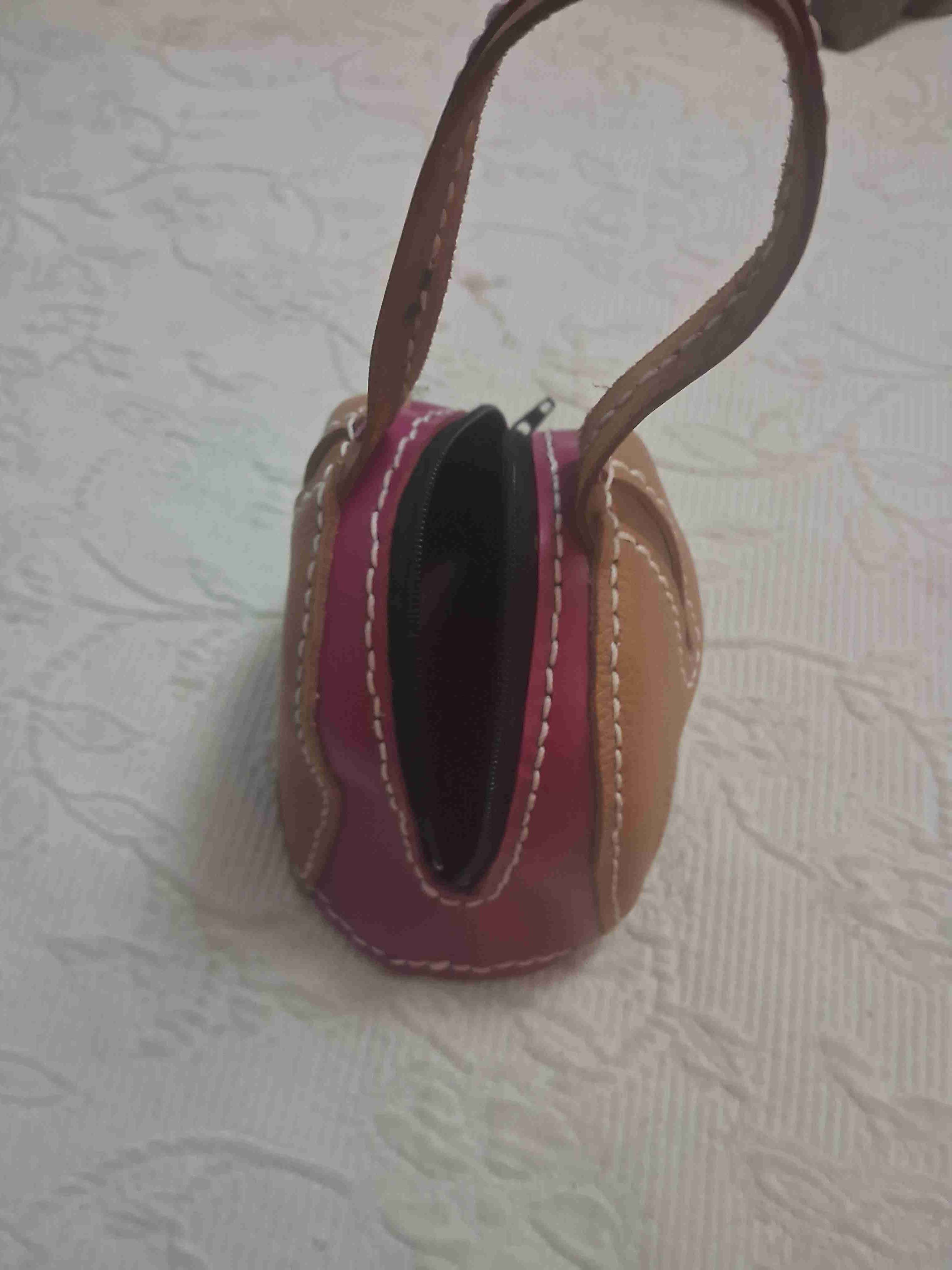 Neceser pequeño de cuero - miniatura 3