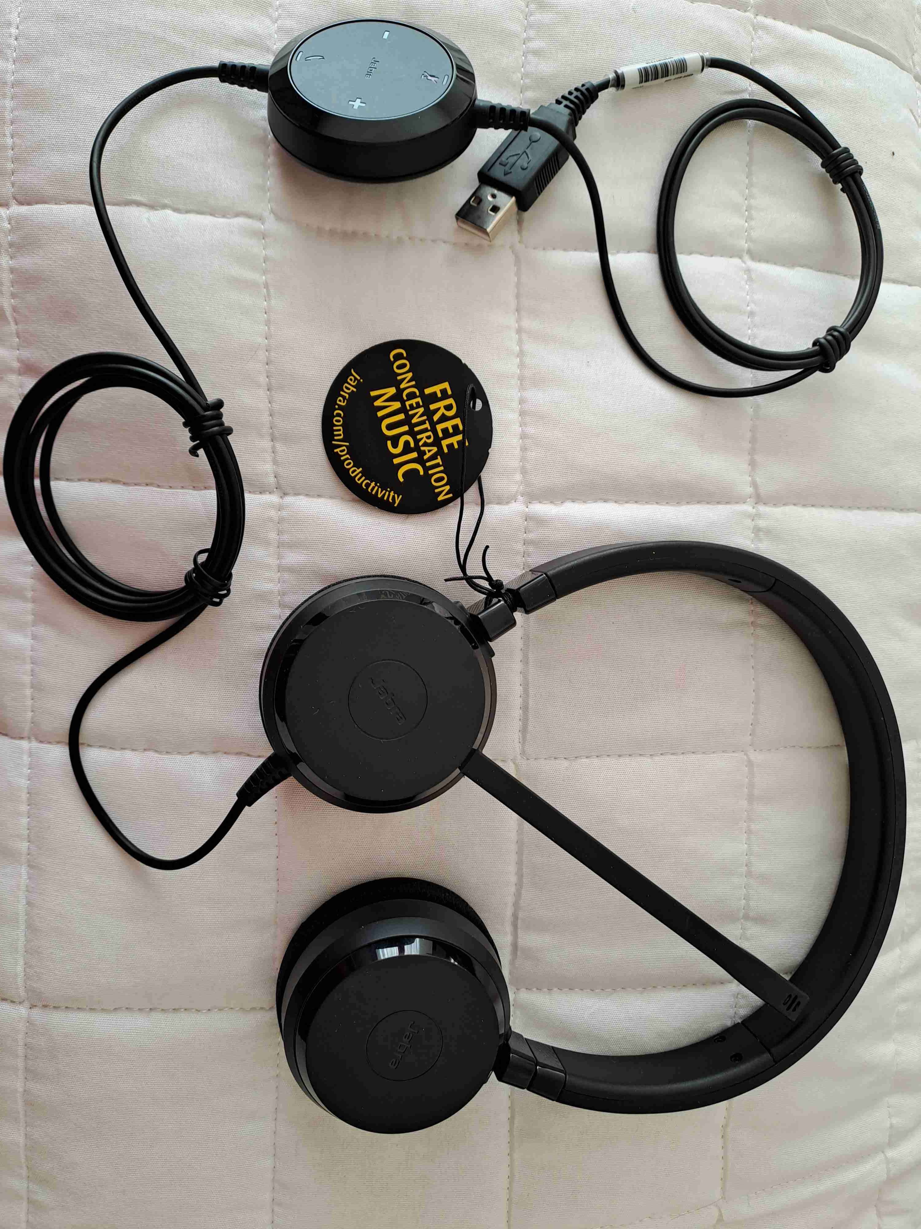 Audífonos Jabra Evolve negros - miniatura 2