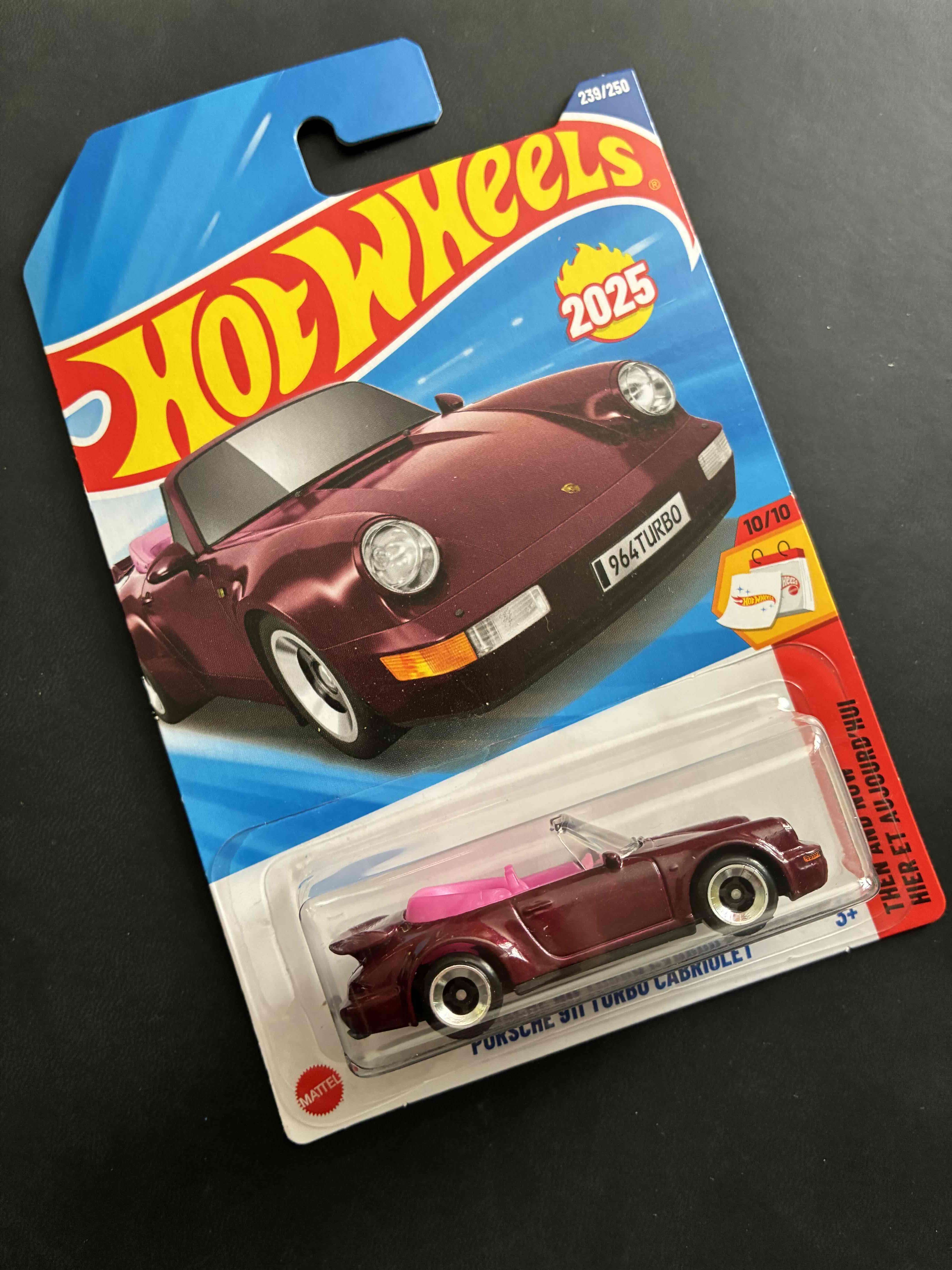 Hot Wheels Porsche 911 Turbo Cabriolet - miniatura 1