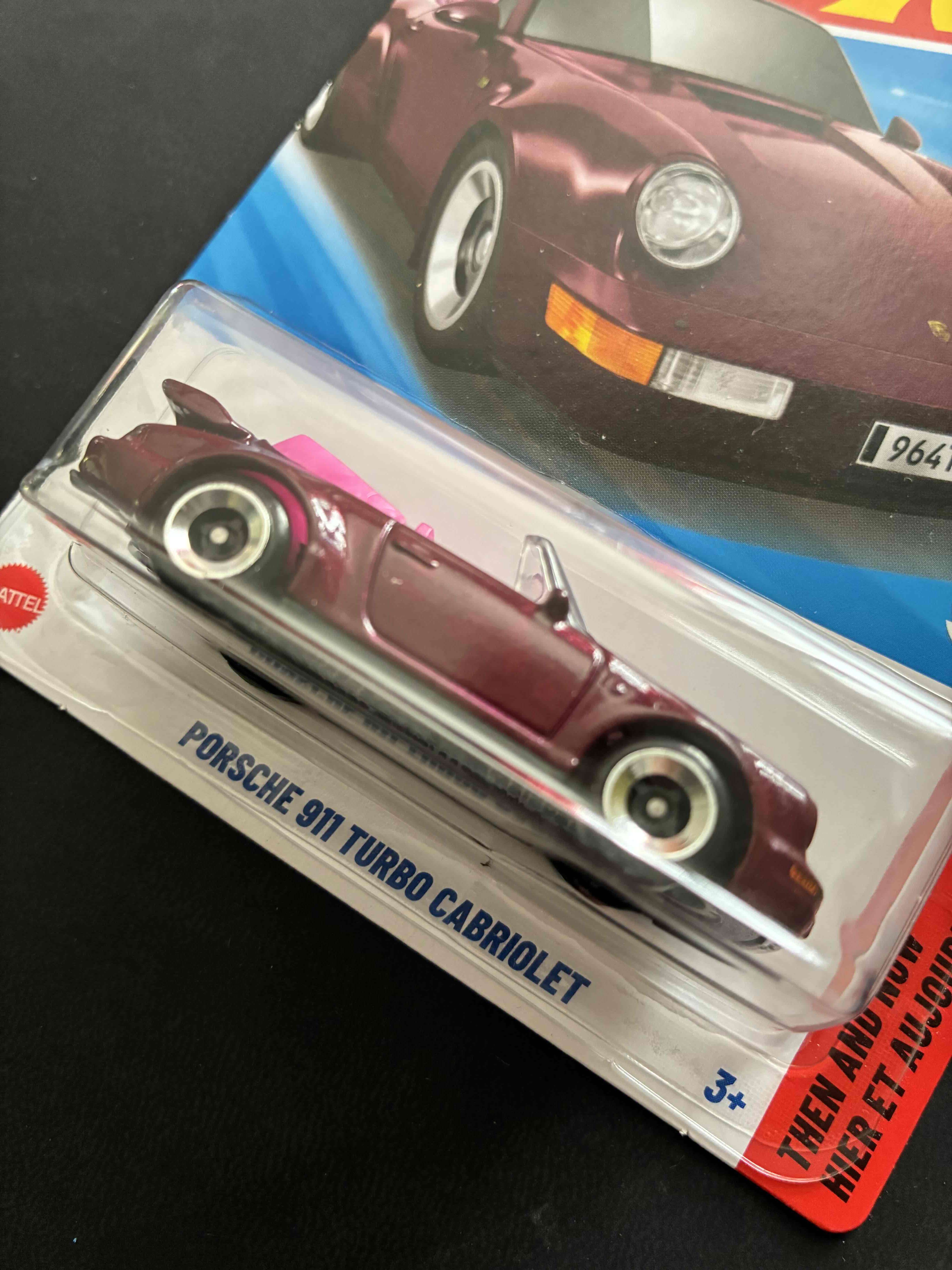 Hot Wheels Porsche 911 Turbo Cabriolet - miniatura 3