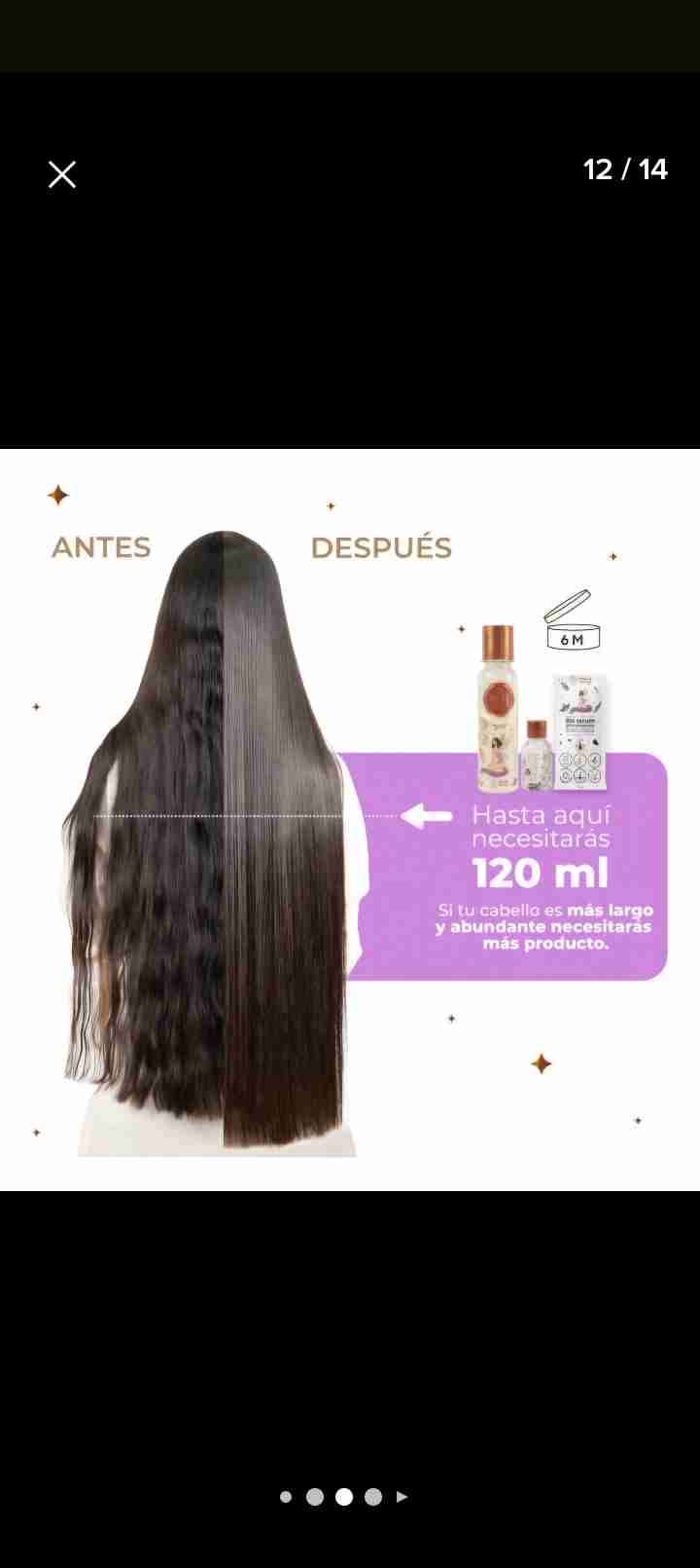 Tratamiento alisante para cabello - miniatura 1