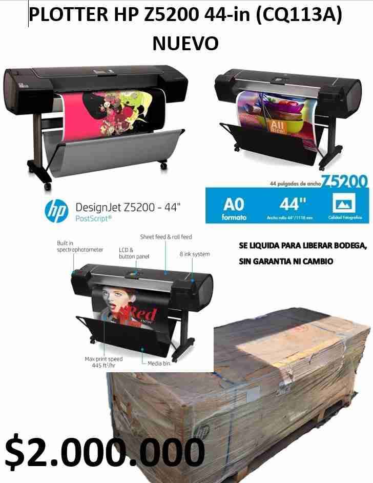 Plotter HP Z5200 44-in nuevo