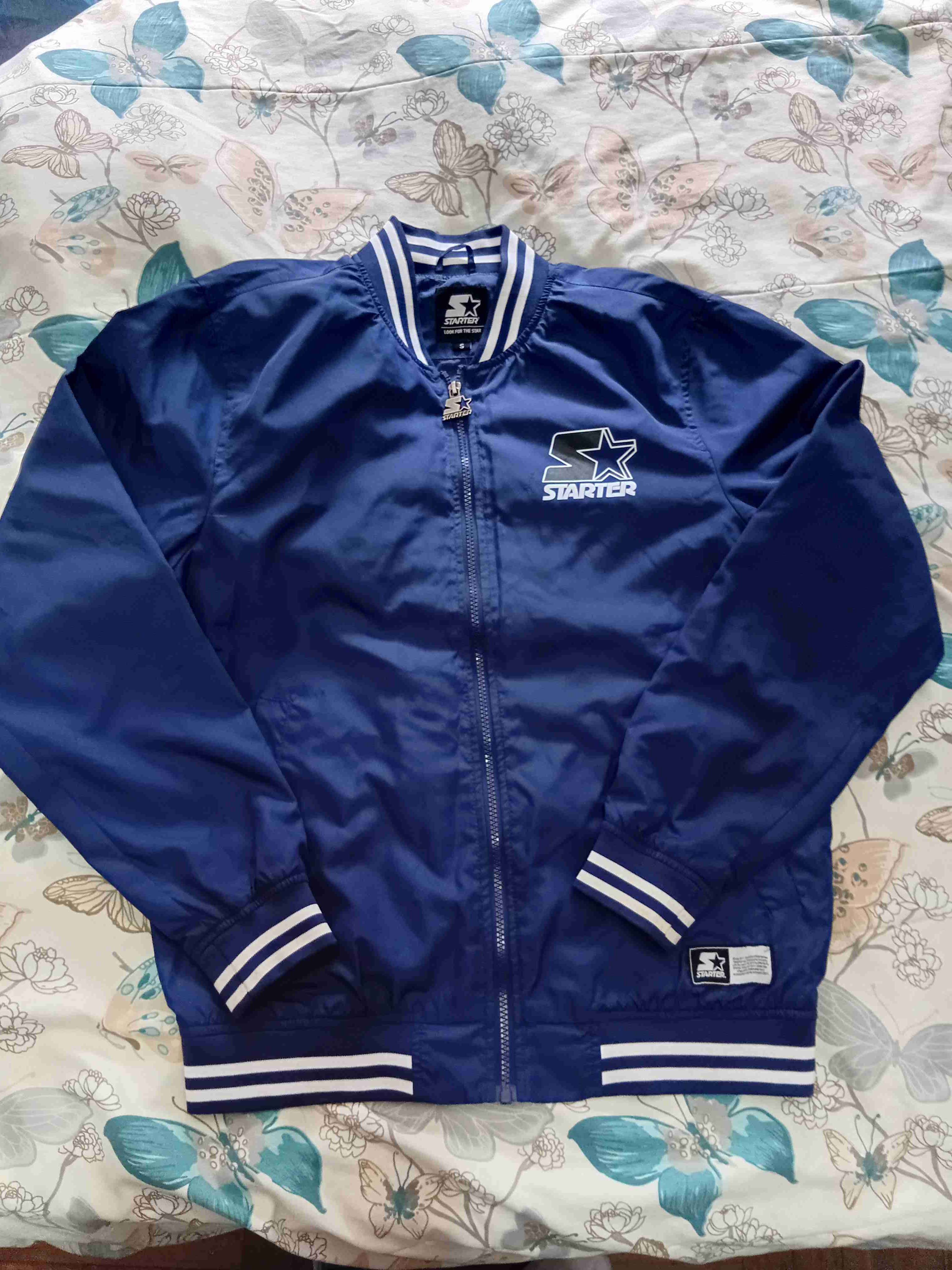 Chaqueta Starter azul - 1