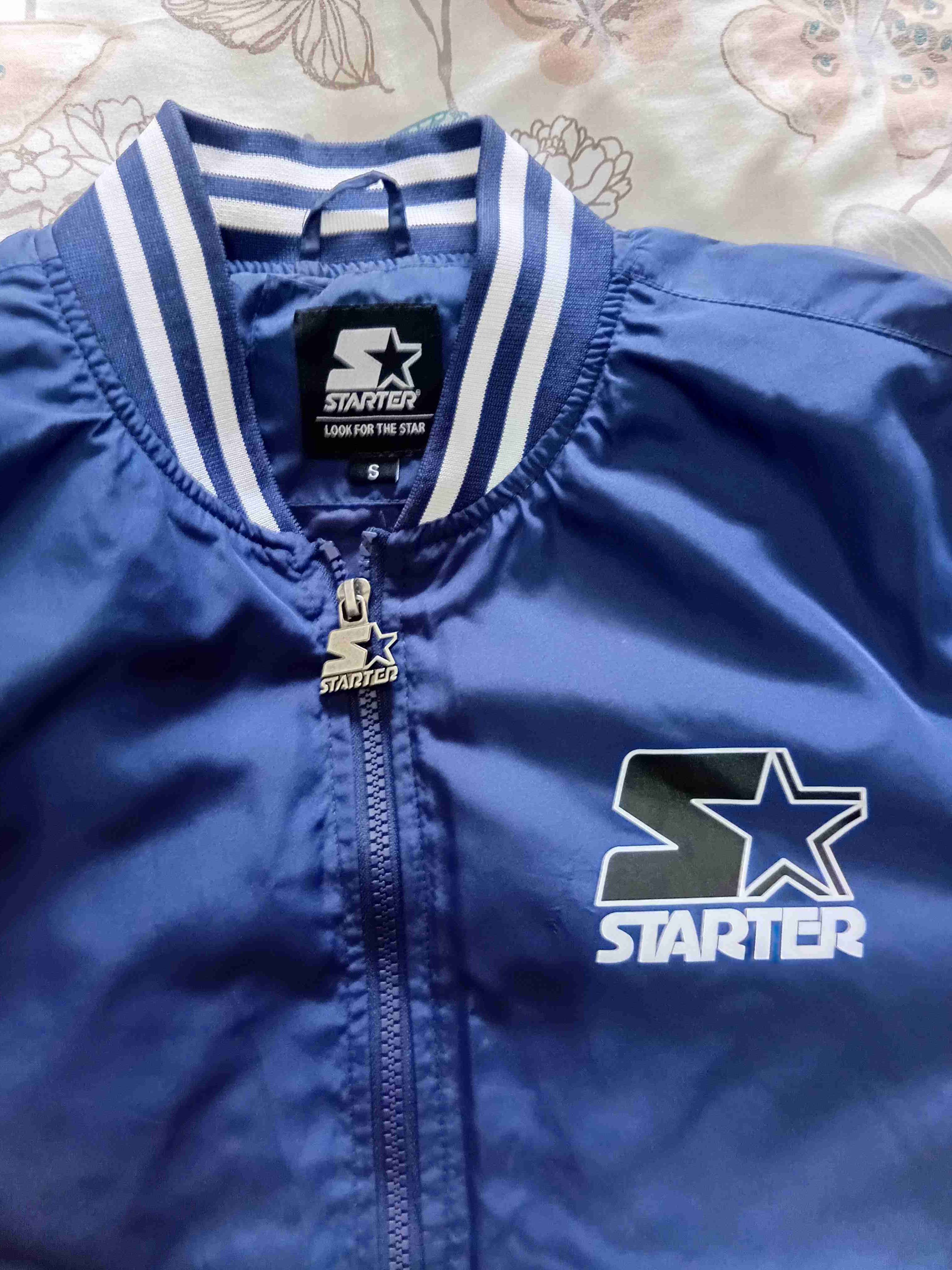 Chaqueta Starter azul - 3