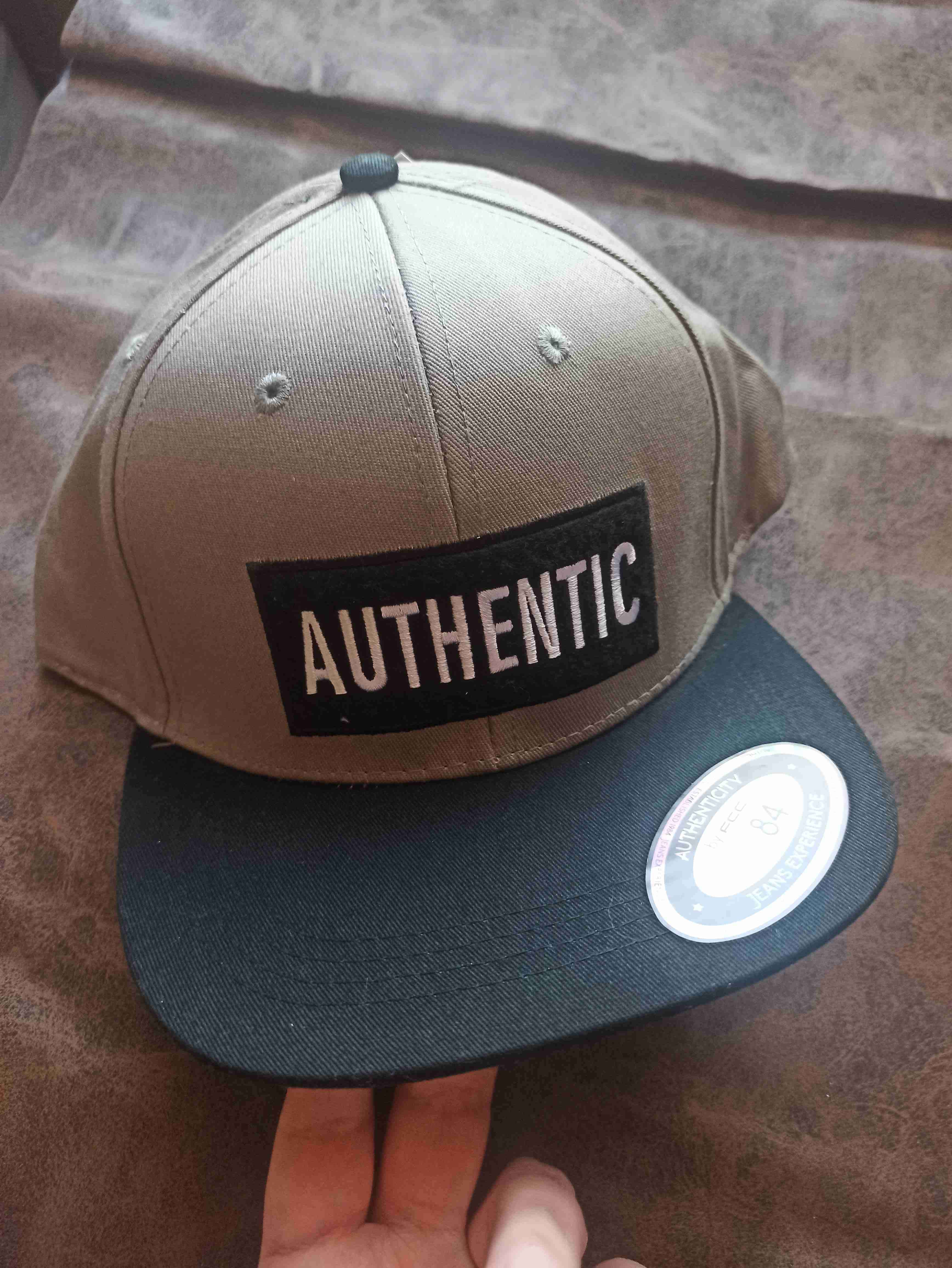 Gorra beige "Authentic" - miniatura 2