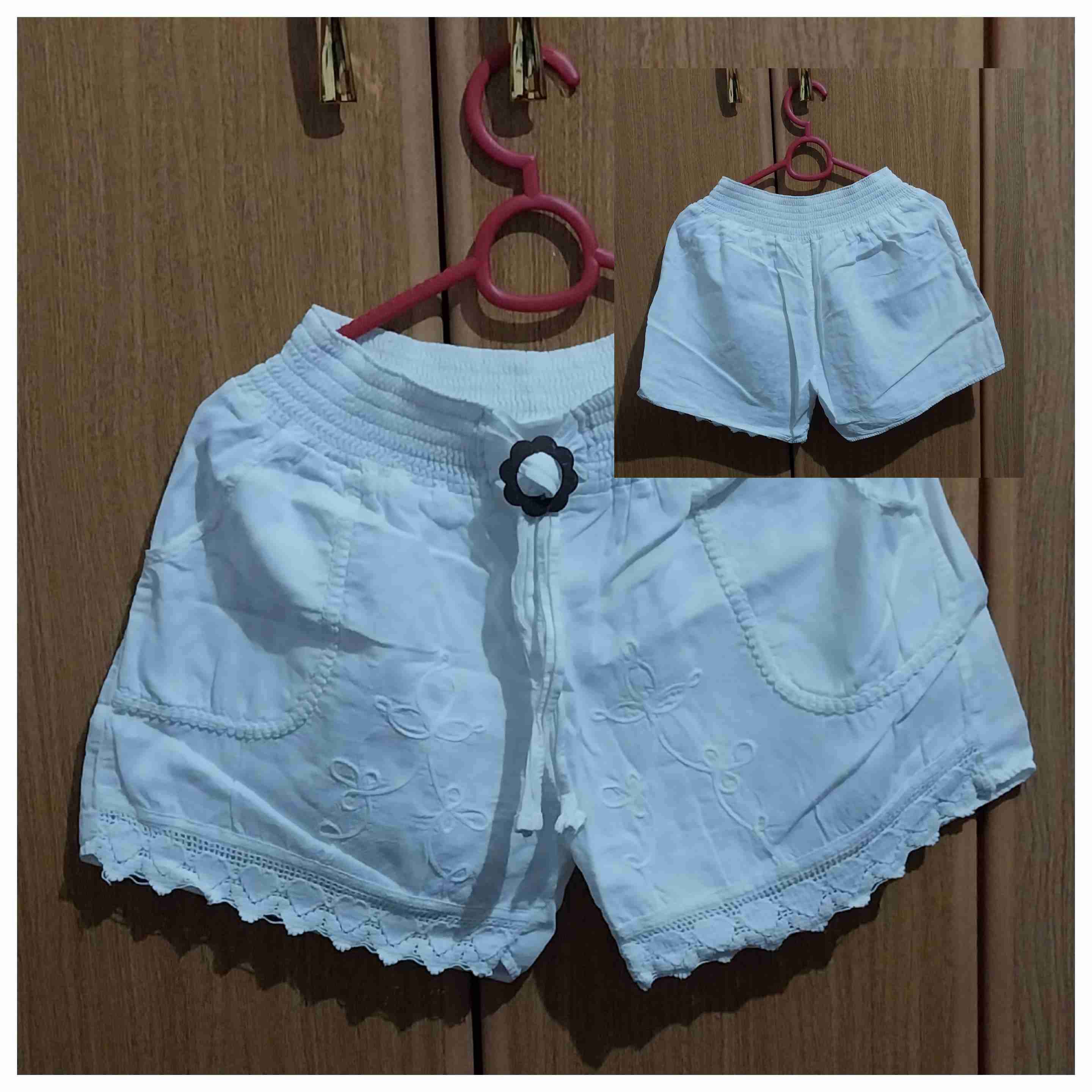 Blusa blanca mangas abullonadas - miniatura 4