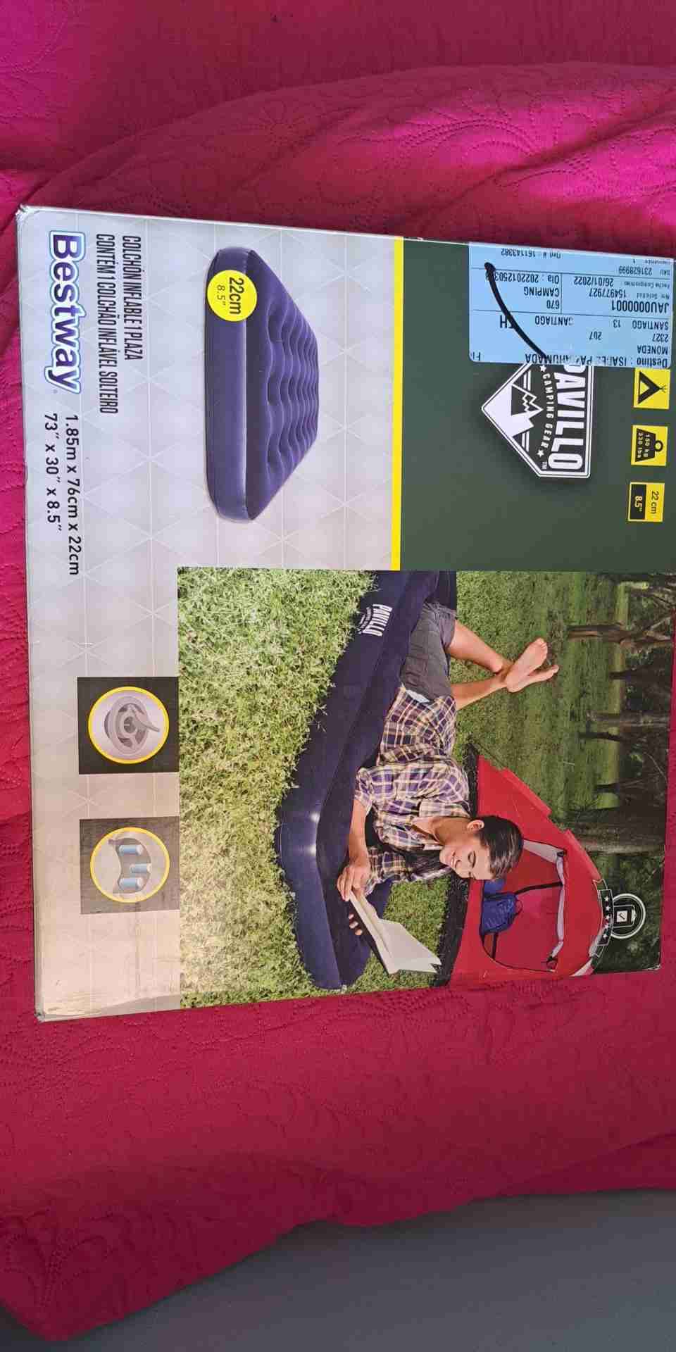 Colchón inflable Bestway una plaza