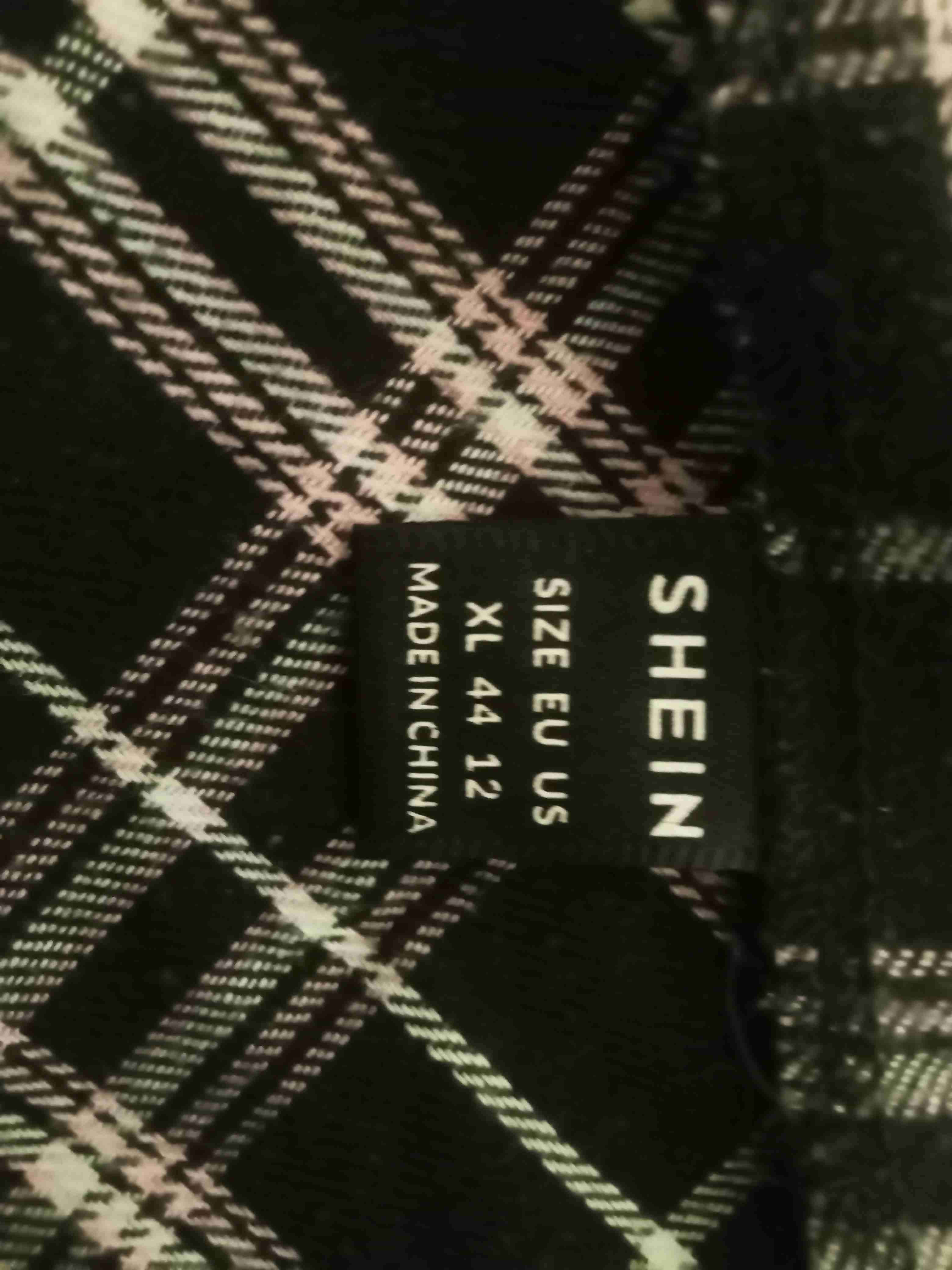 Falda tableada rosa y negra - miniatura 2