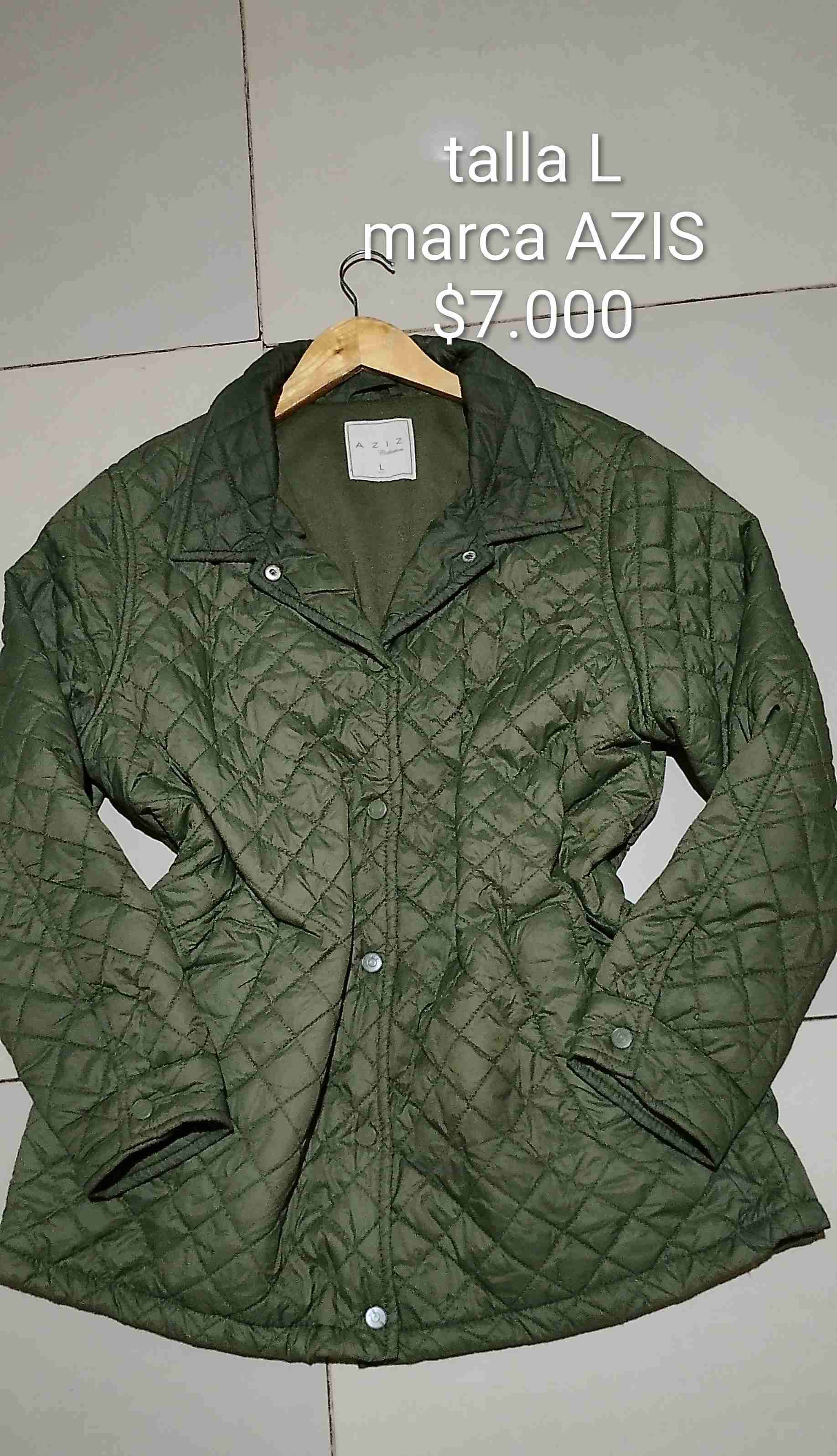 Chaqueta verde acolchada AZIS