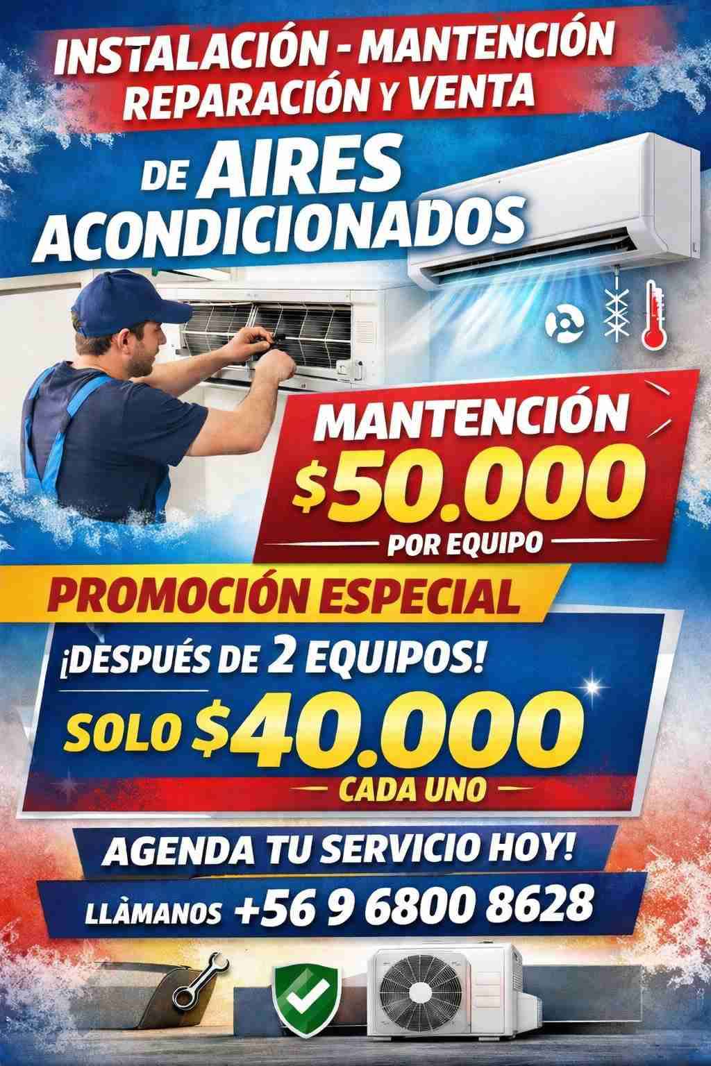 Instalación y mantención de aire acondicionado - miniatura 1