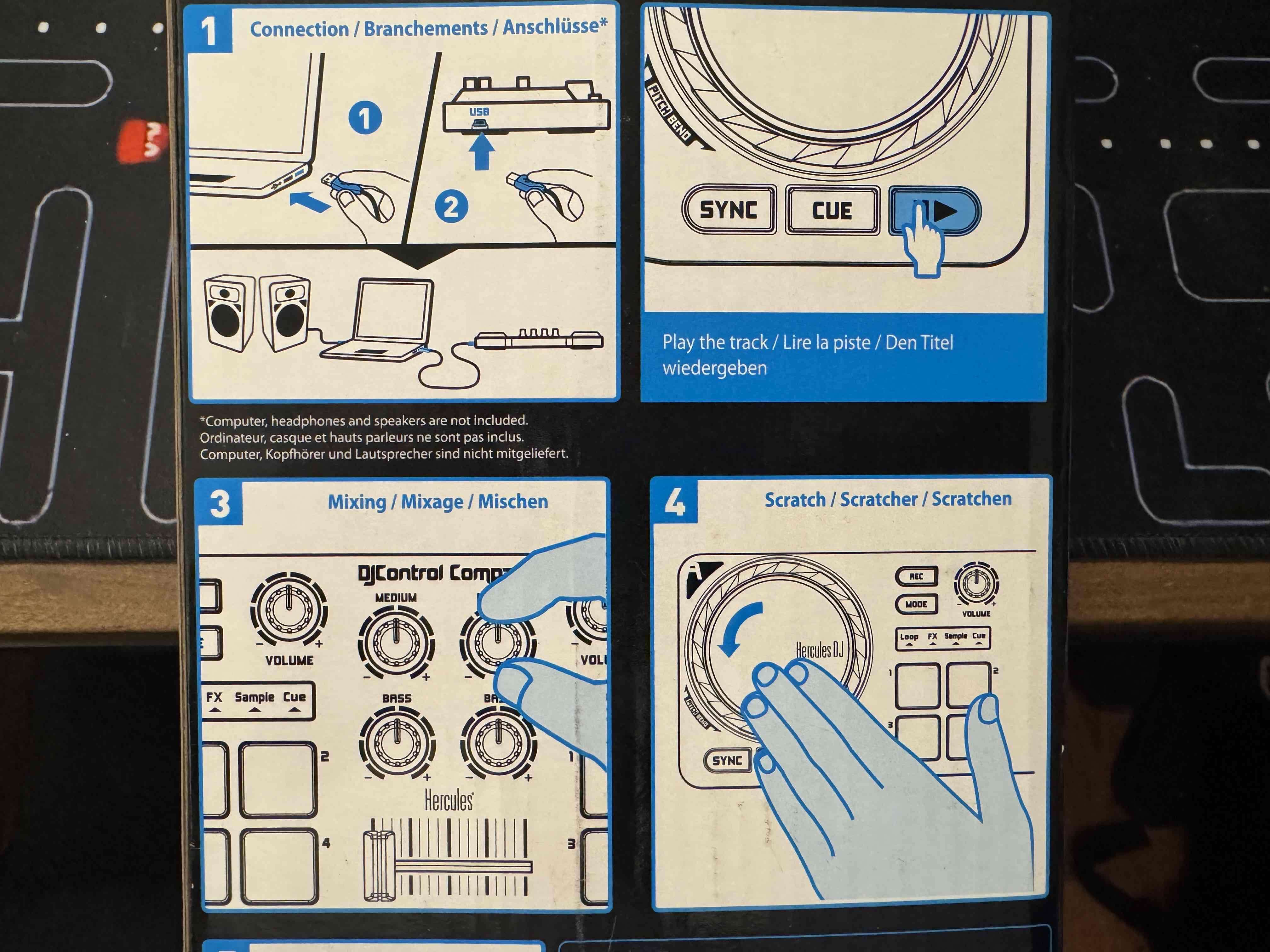 Controlador DJ Hercules - miniatura 4