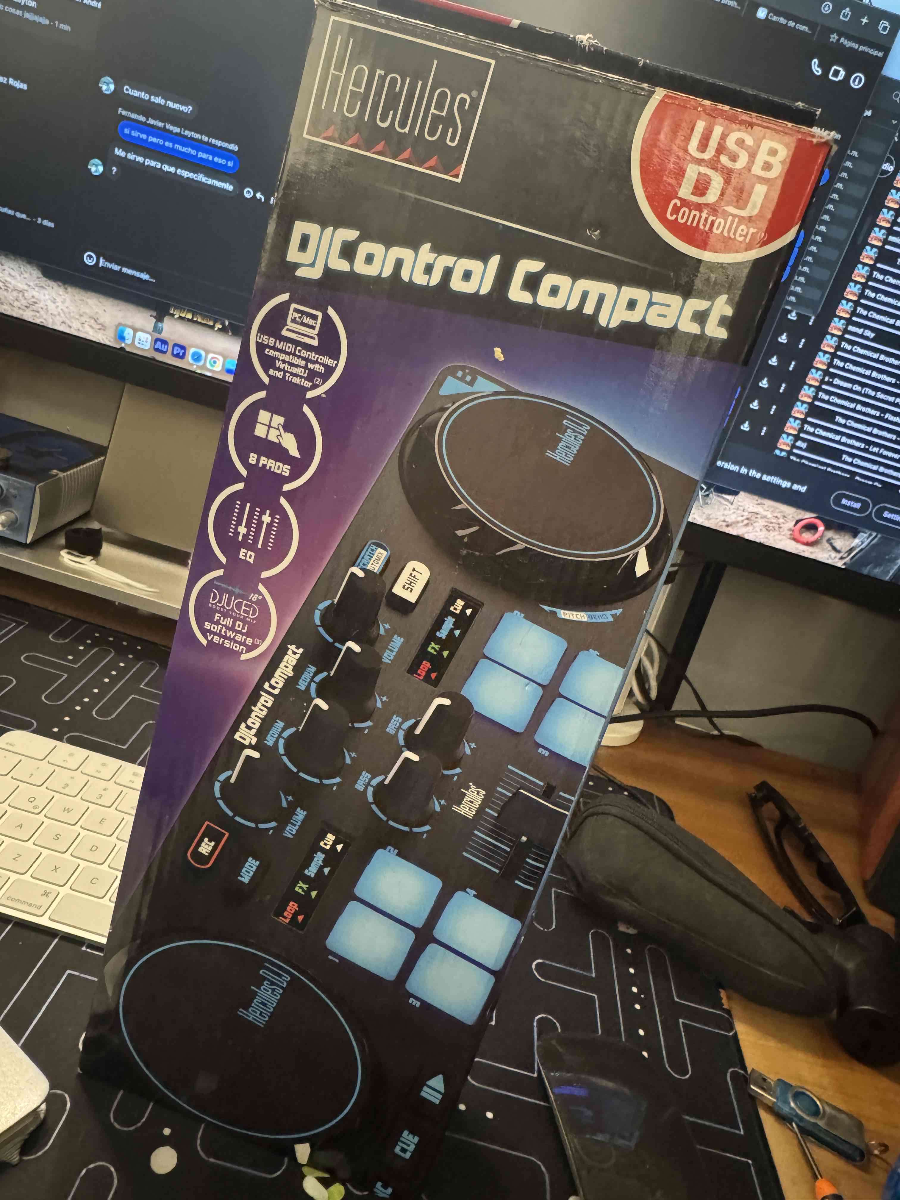 Controlador DJ Hercules - miniatura 6