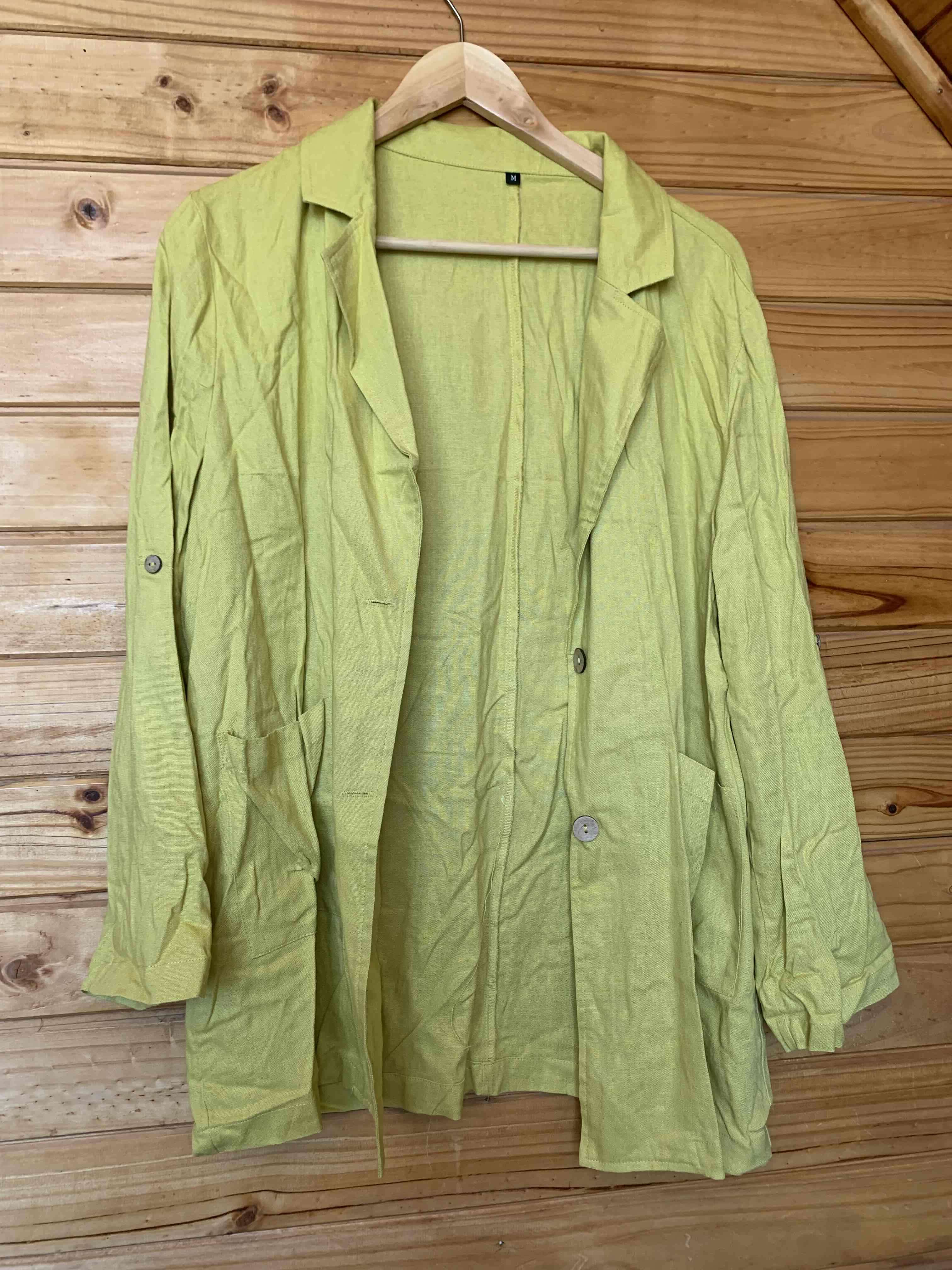 Blazer beige de mujer - 2