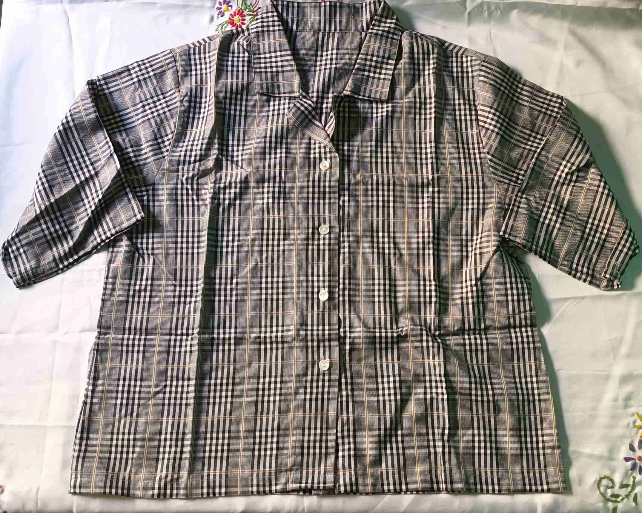 Camisa a cuadros manga corta - miniatura 1