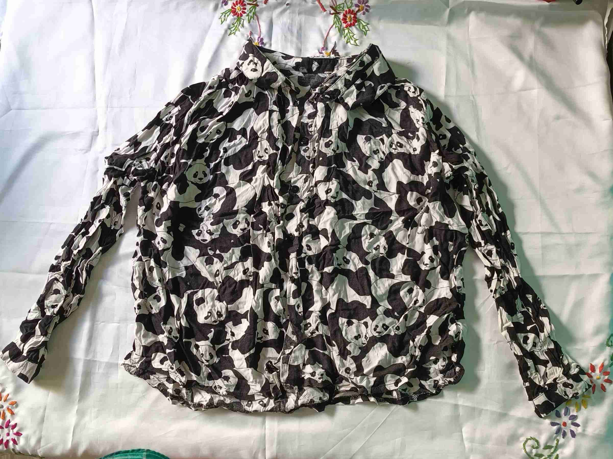 Blusa estampada de pandas - 2