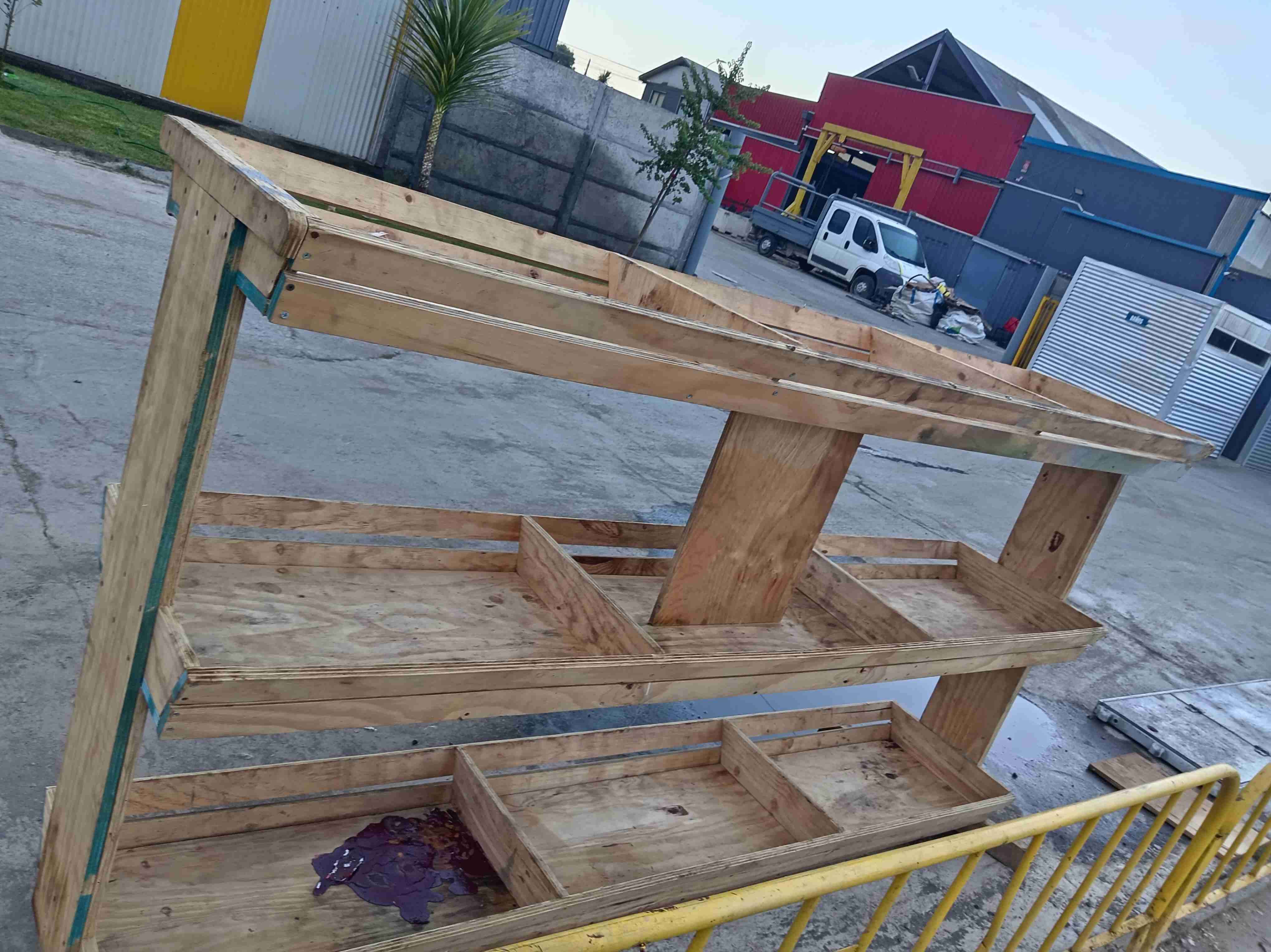 Frutera de madera rústica - miniatura 6