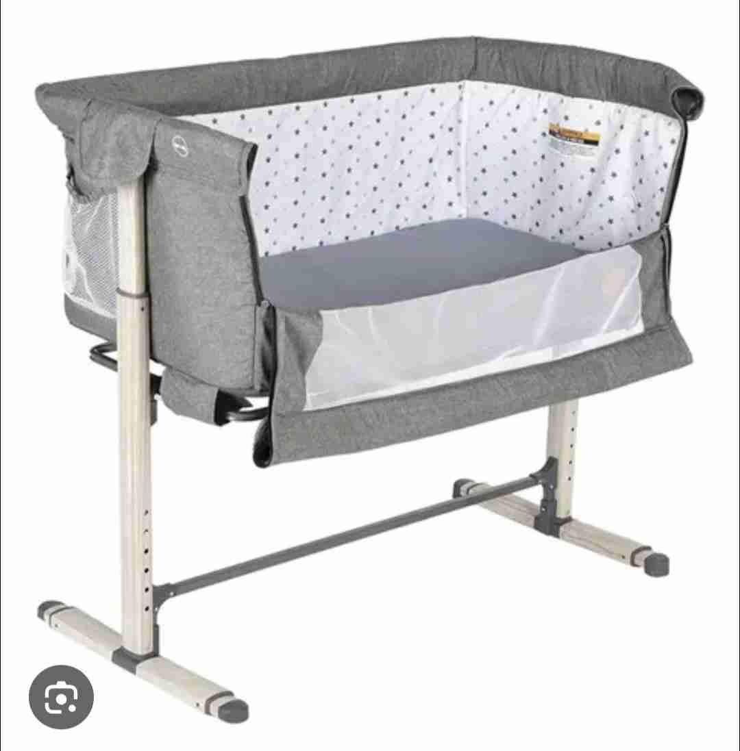 Cuna colecho gris - miniatura 2