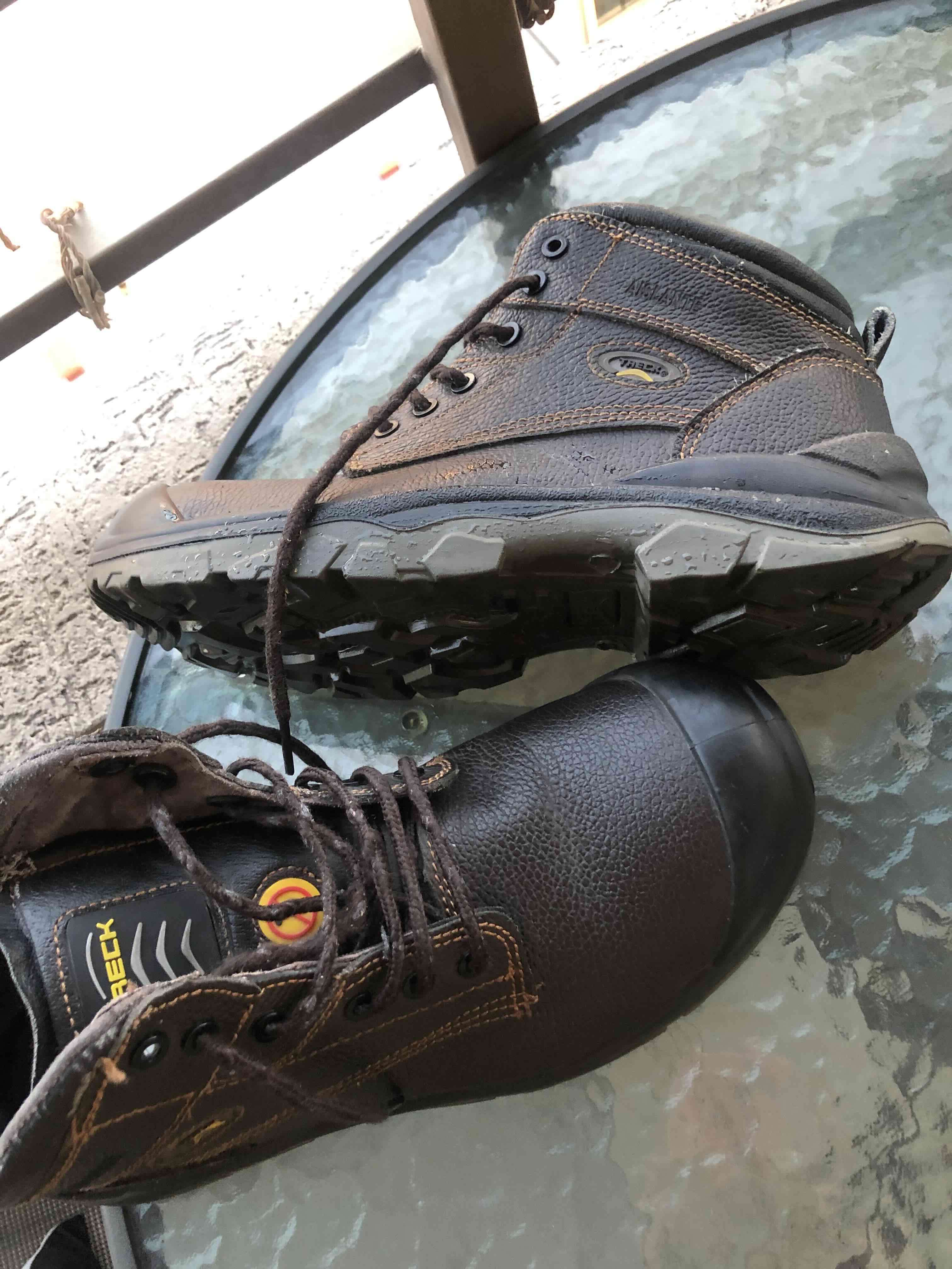 Botas de seguridad café oscuro Trek - miniatura 3