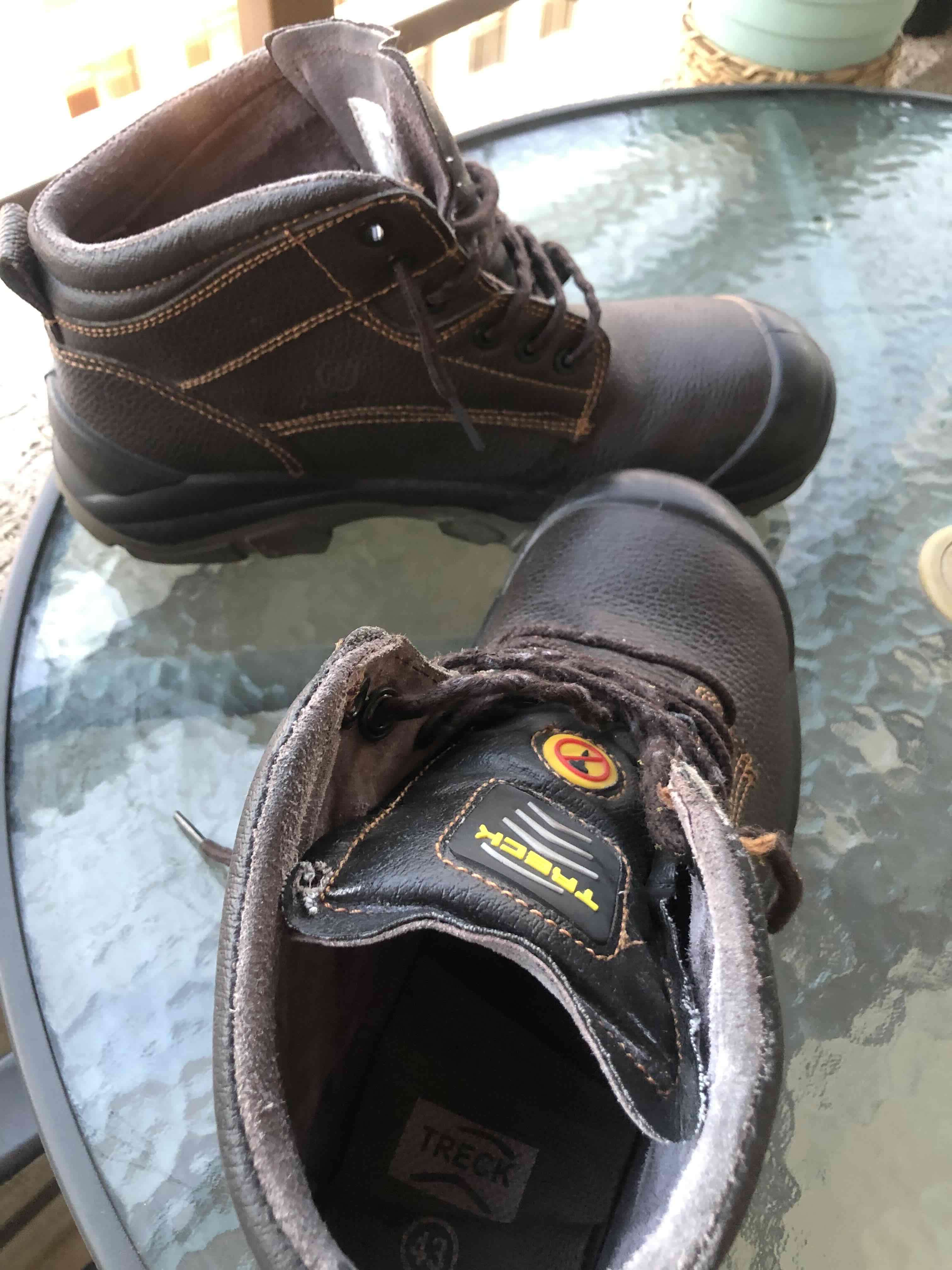 Botas de seguridad café oscuro Trek - miniatura 4