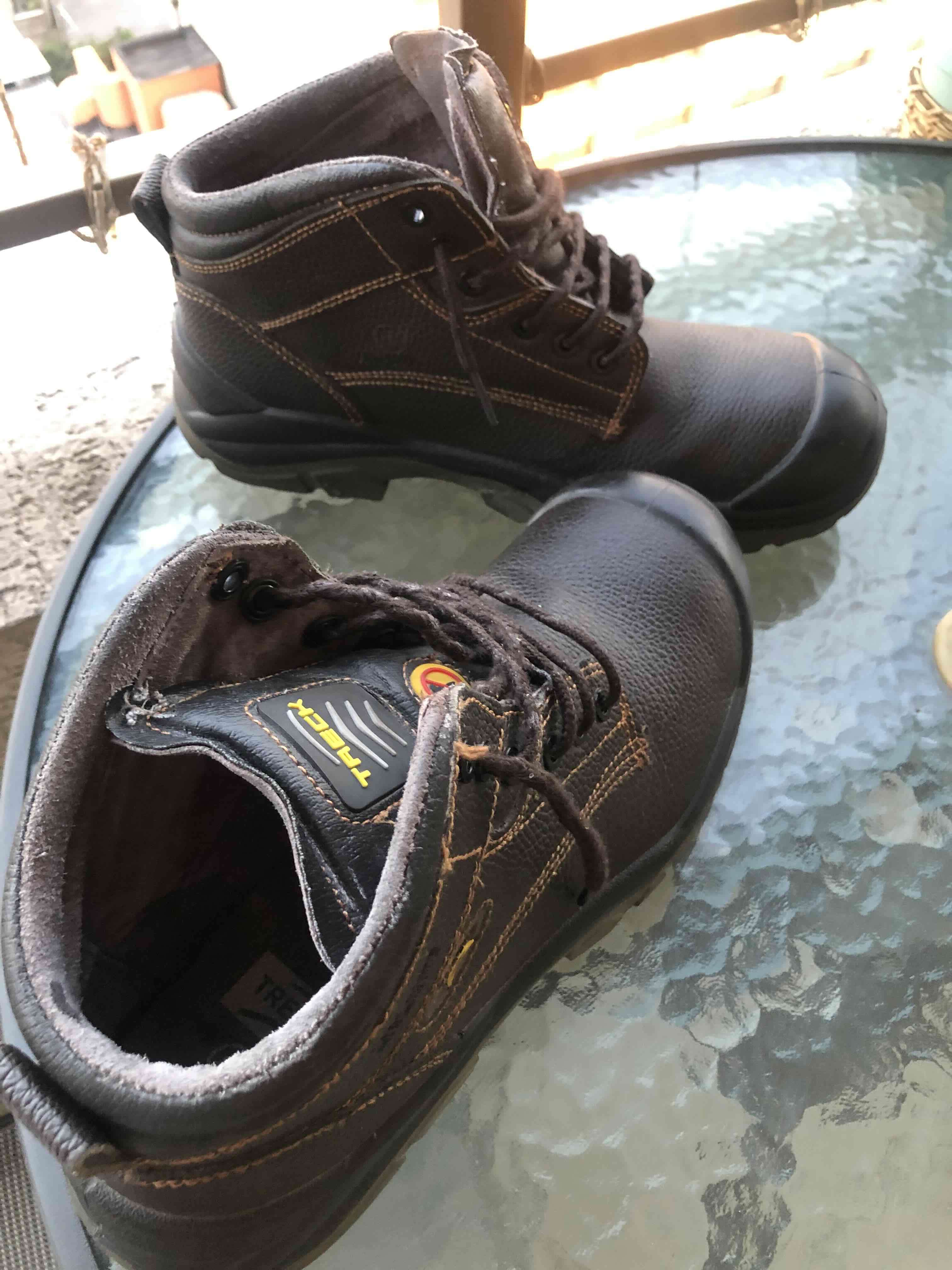 Botas de seguridad café oscuro Trek - miniatura 5