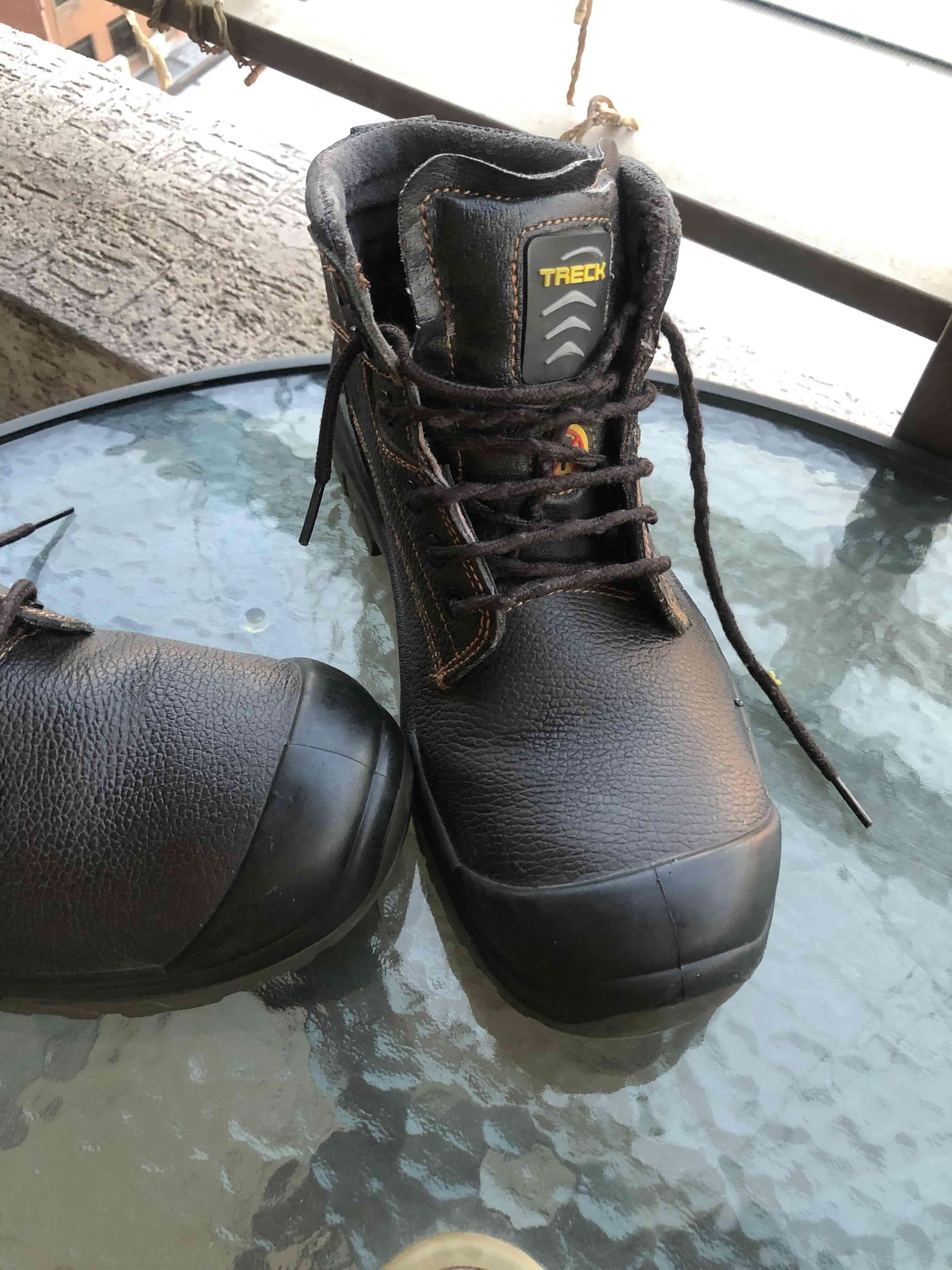 Botas de seguridad café oscuro Trek - miniatura 6