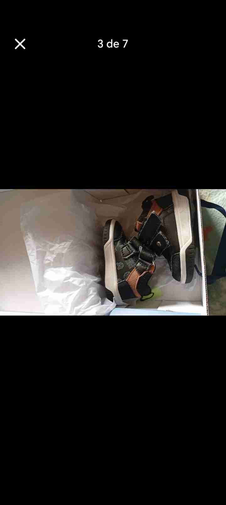 Zapatillas infantiles negras - 2