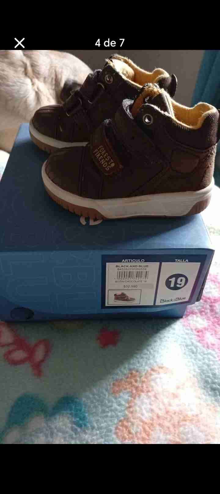 Zapatillas infantiles negras - 4