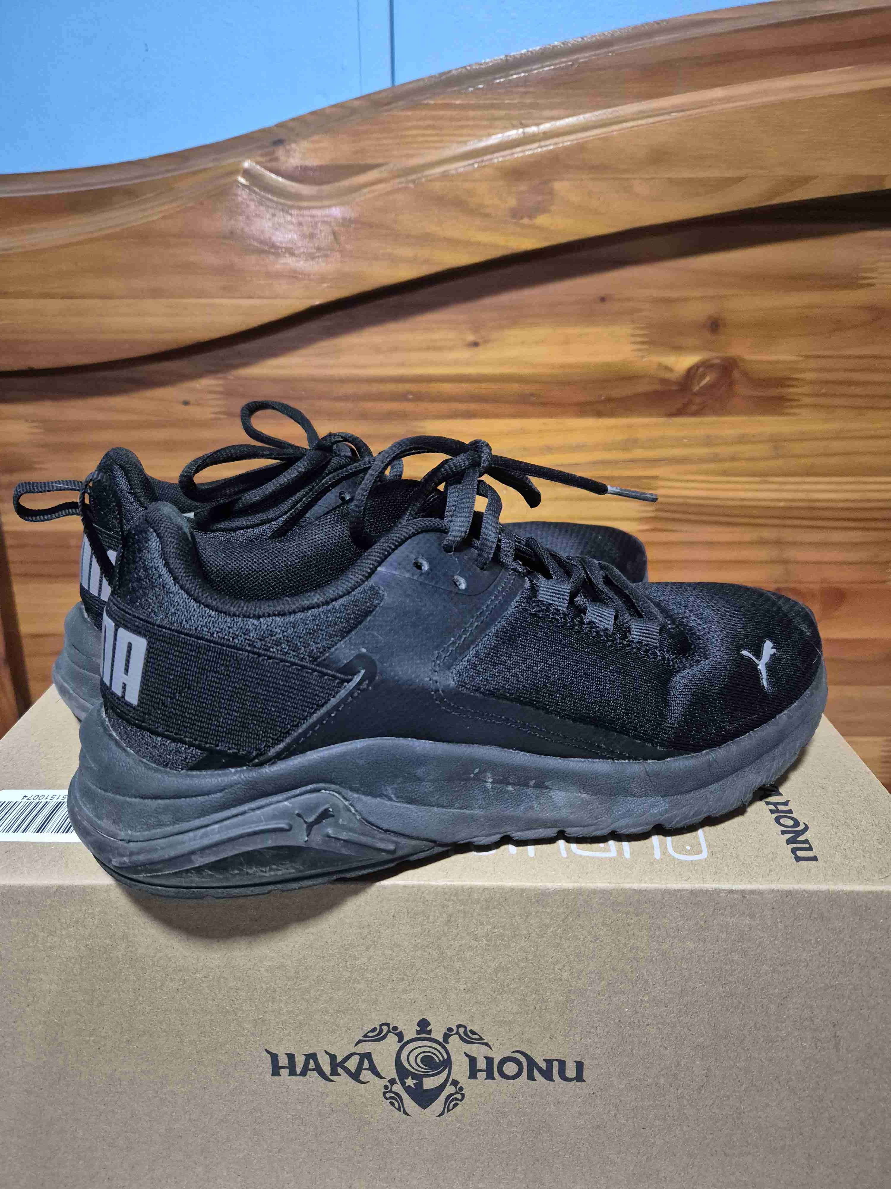 Zapatillas negras deportivas Puma - 3