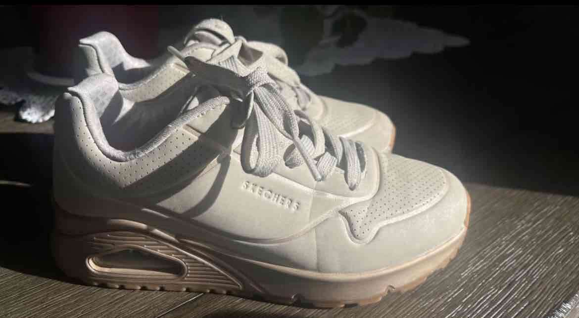 Zapatillas Skechers beige - miniatura 1