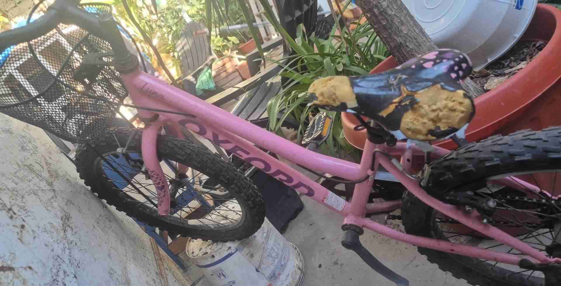 Bicicleta infantil rosa Oxford - miniatura 1