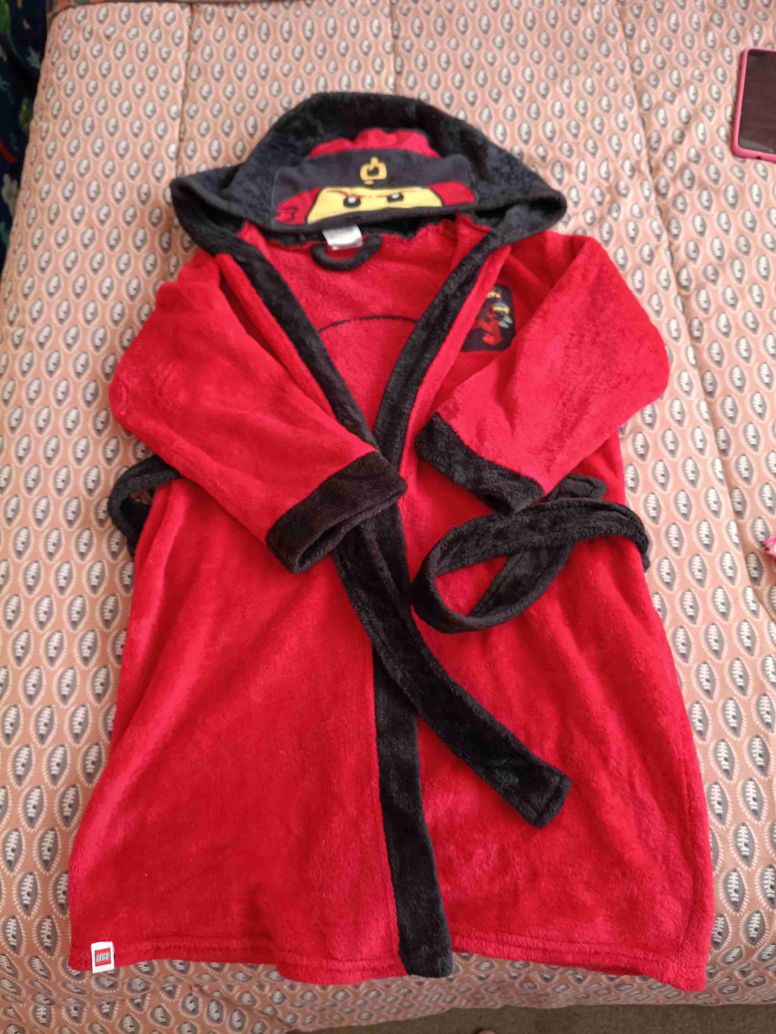 Bata de baño LEGO roja niño - 1