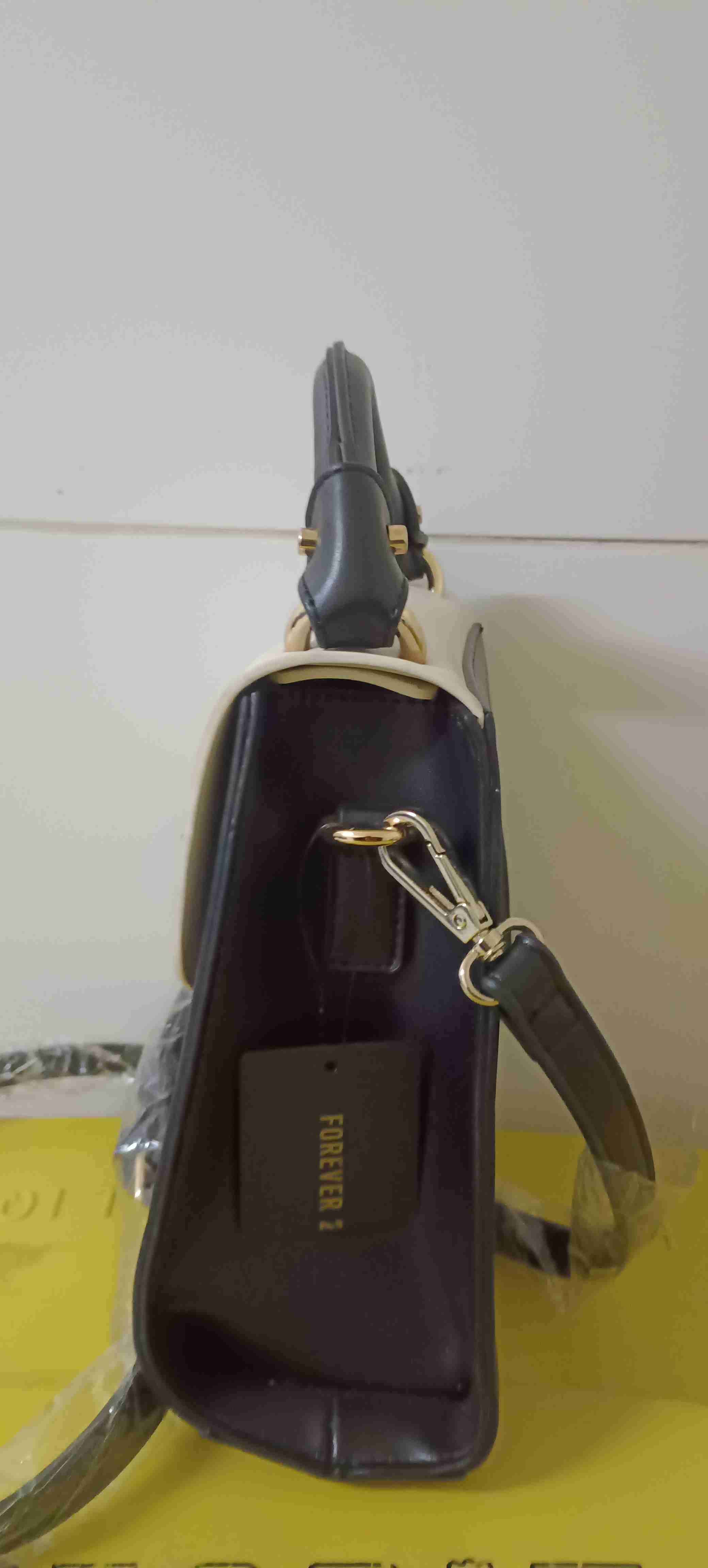 Cartera elegante bicolor - miniatura 2