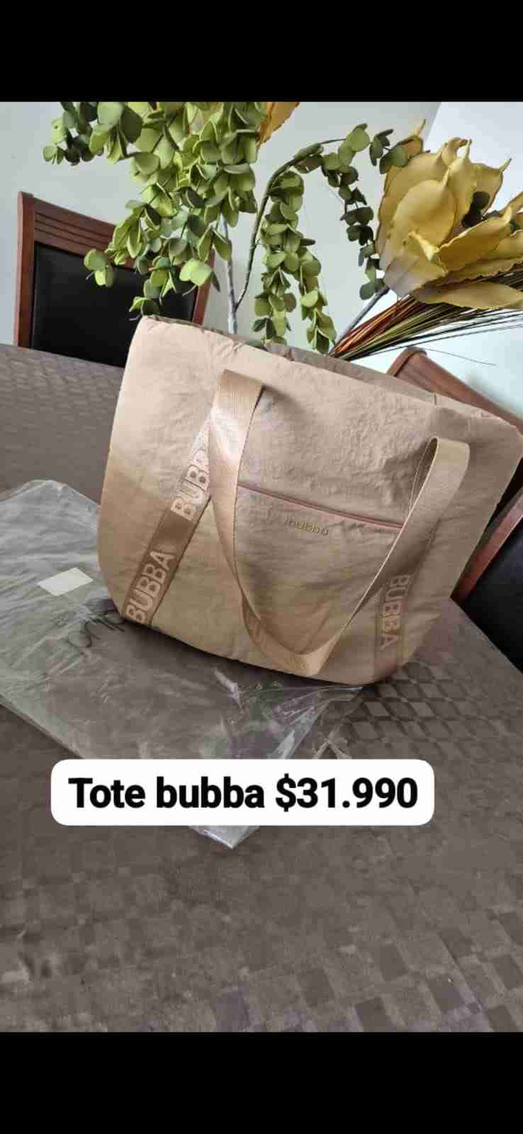 Bolso Tote Bubba beige