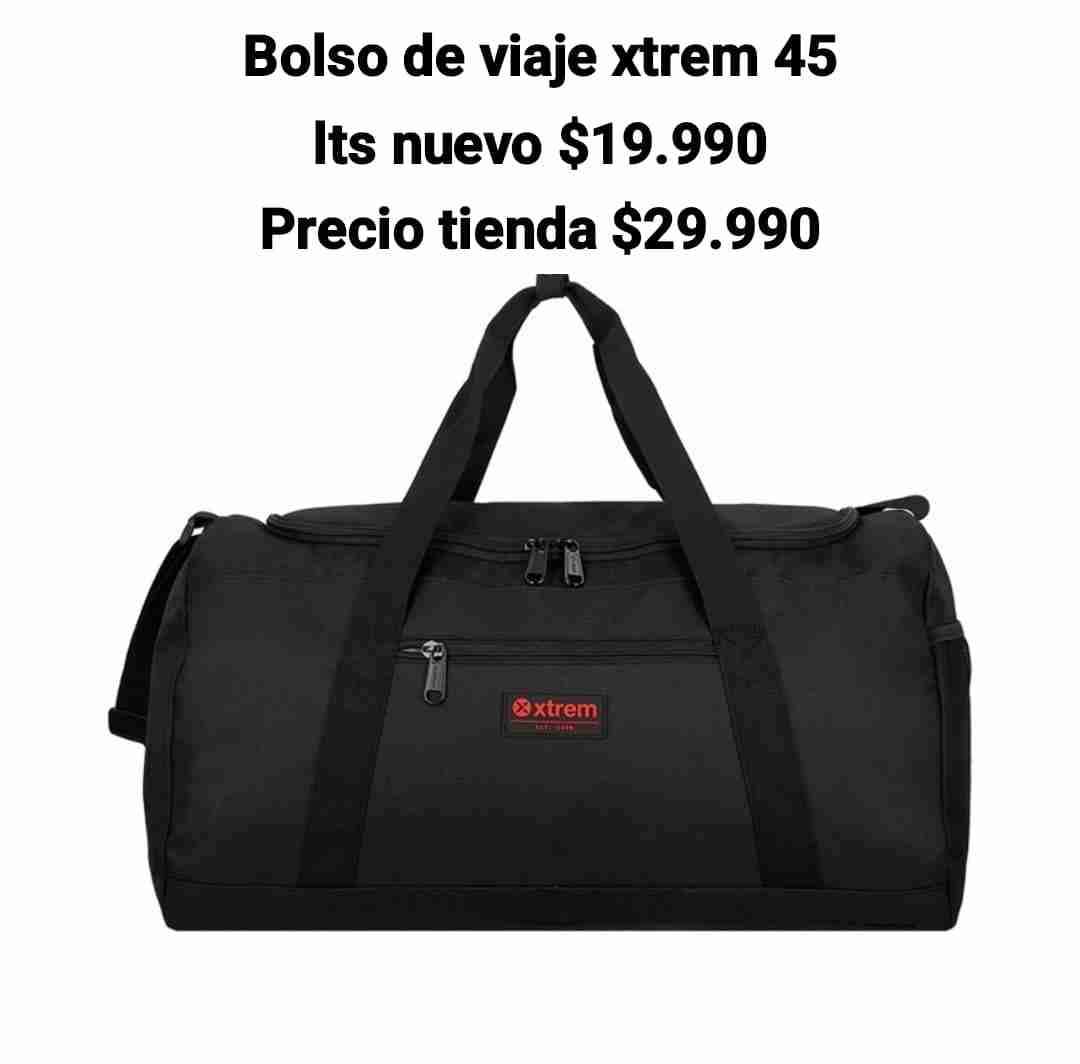 Bolso de viaje Xtrem 45 negro