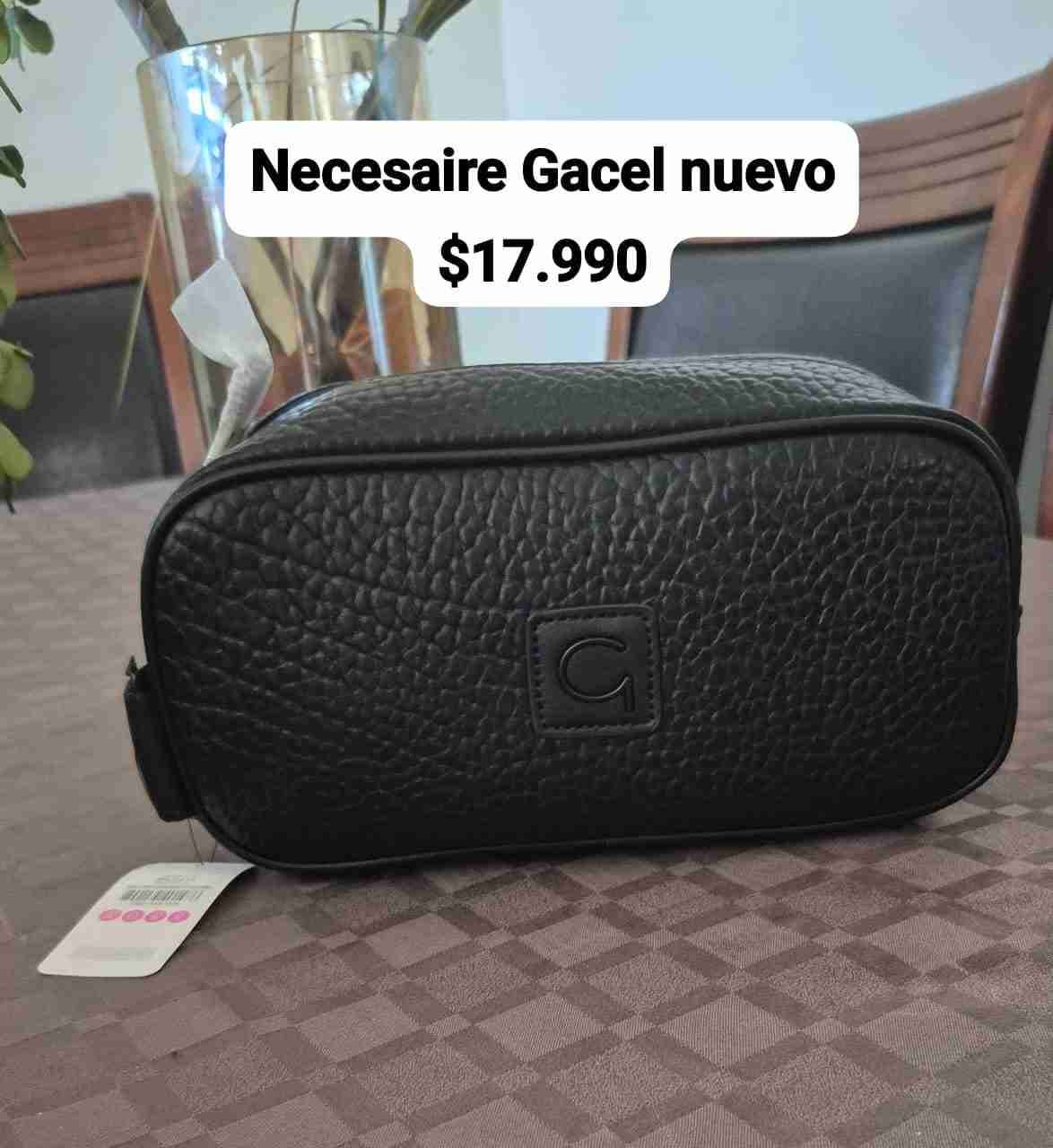 Neceser negro Gacel nuevo