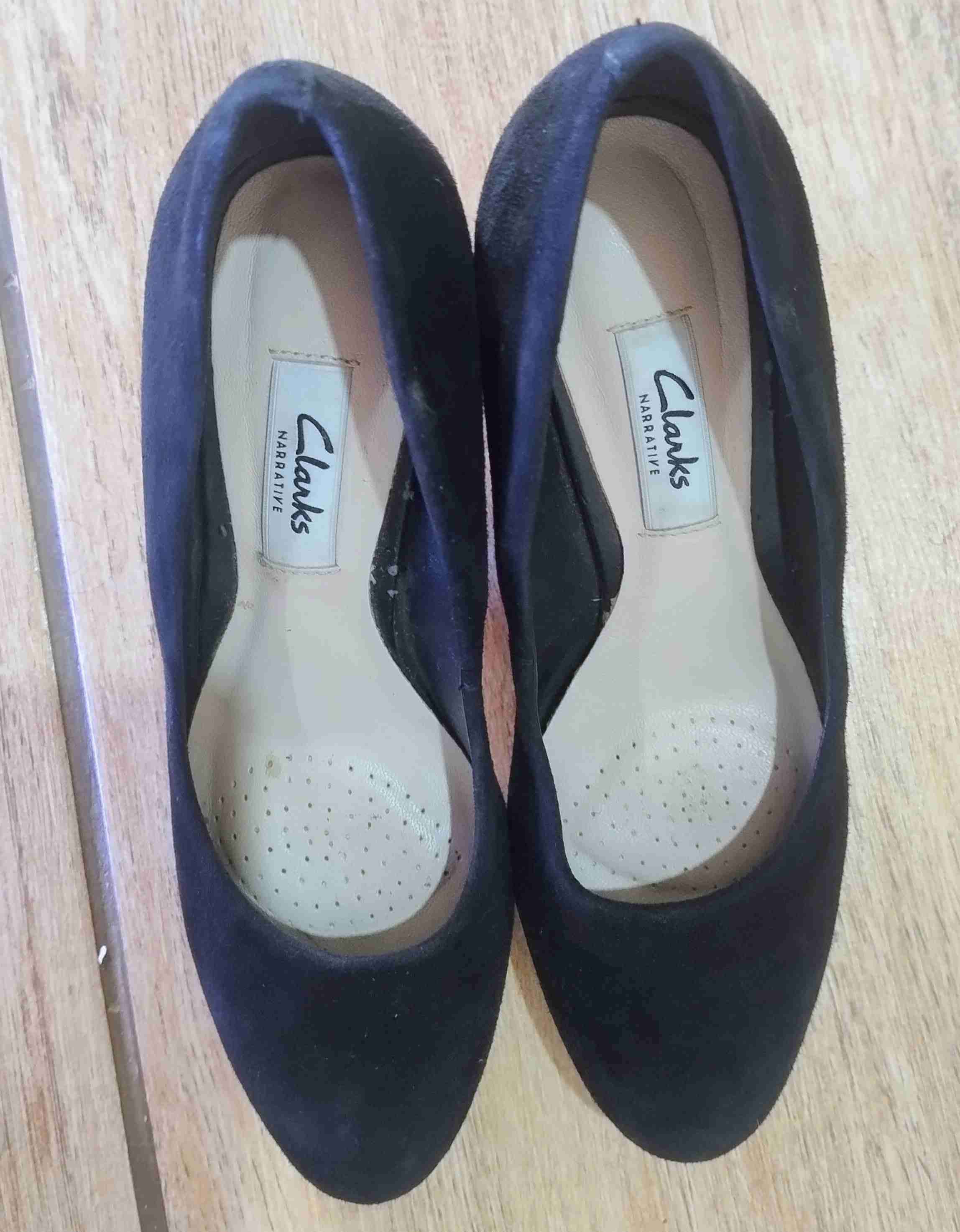 Zapatos de tacón Clarks negros - miniatura 1