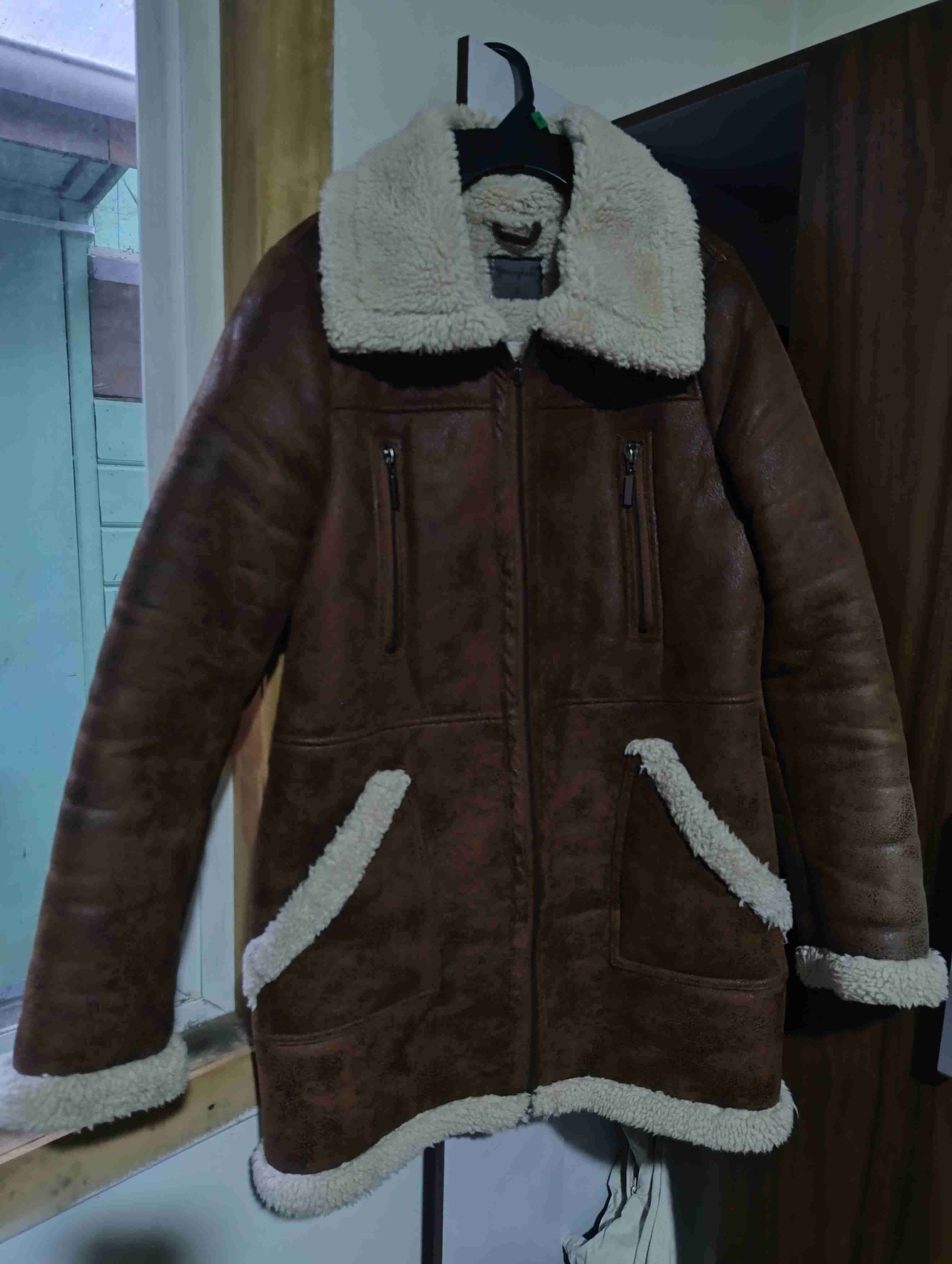 Chaqueta marrón con forro polar - 2