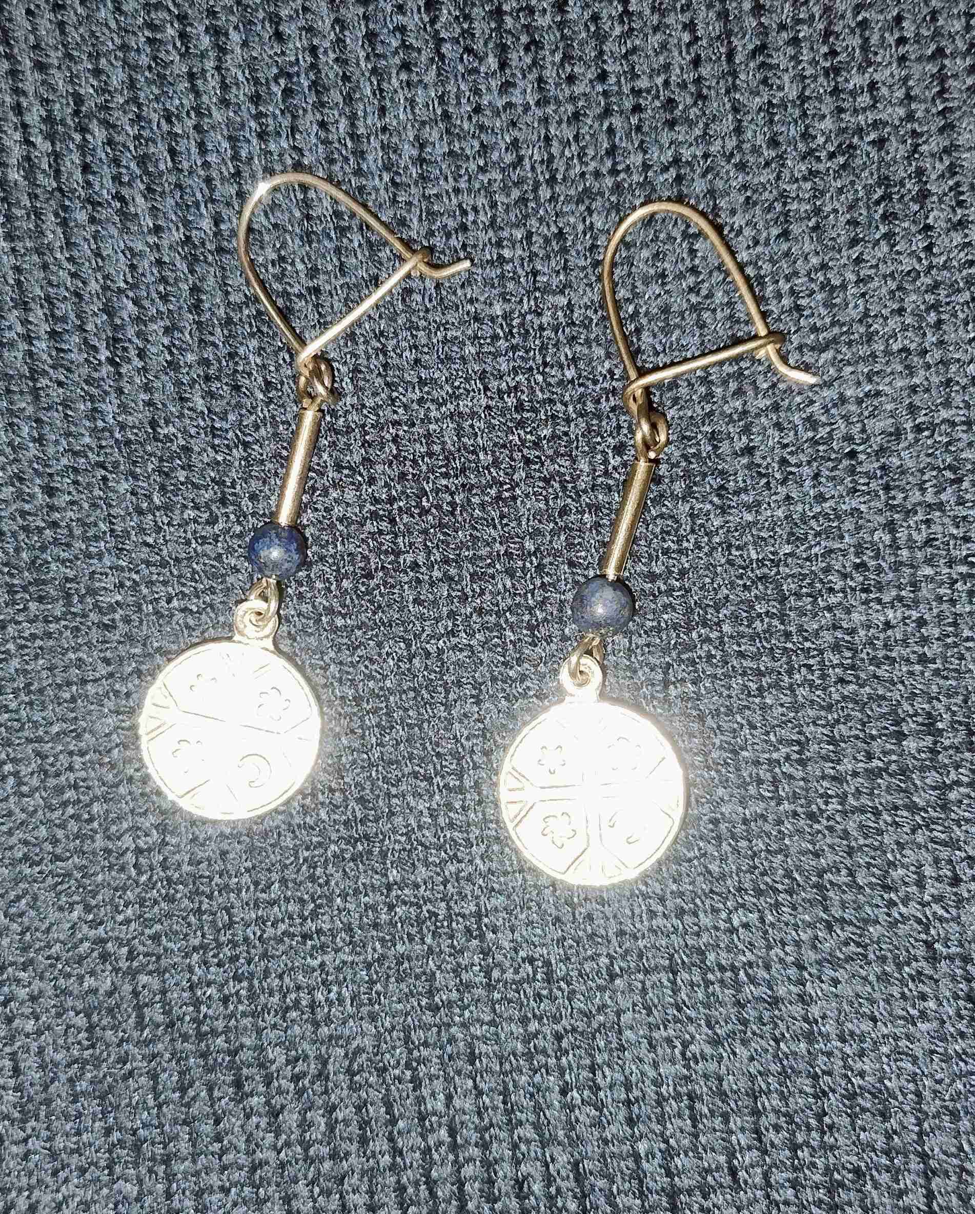 Aros colgantes de plata - miniatura 2