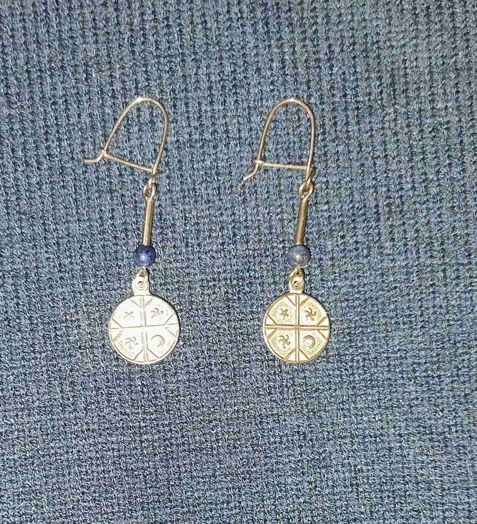 Aros colgantes de plata - miniatura 3