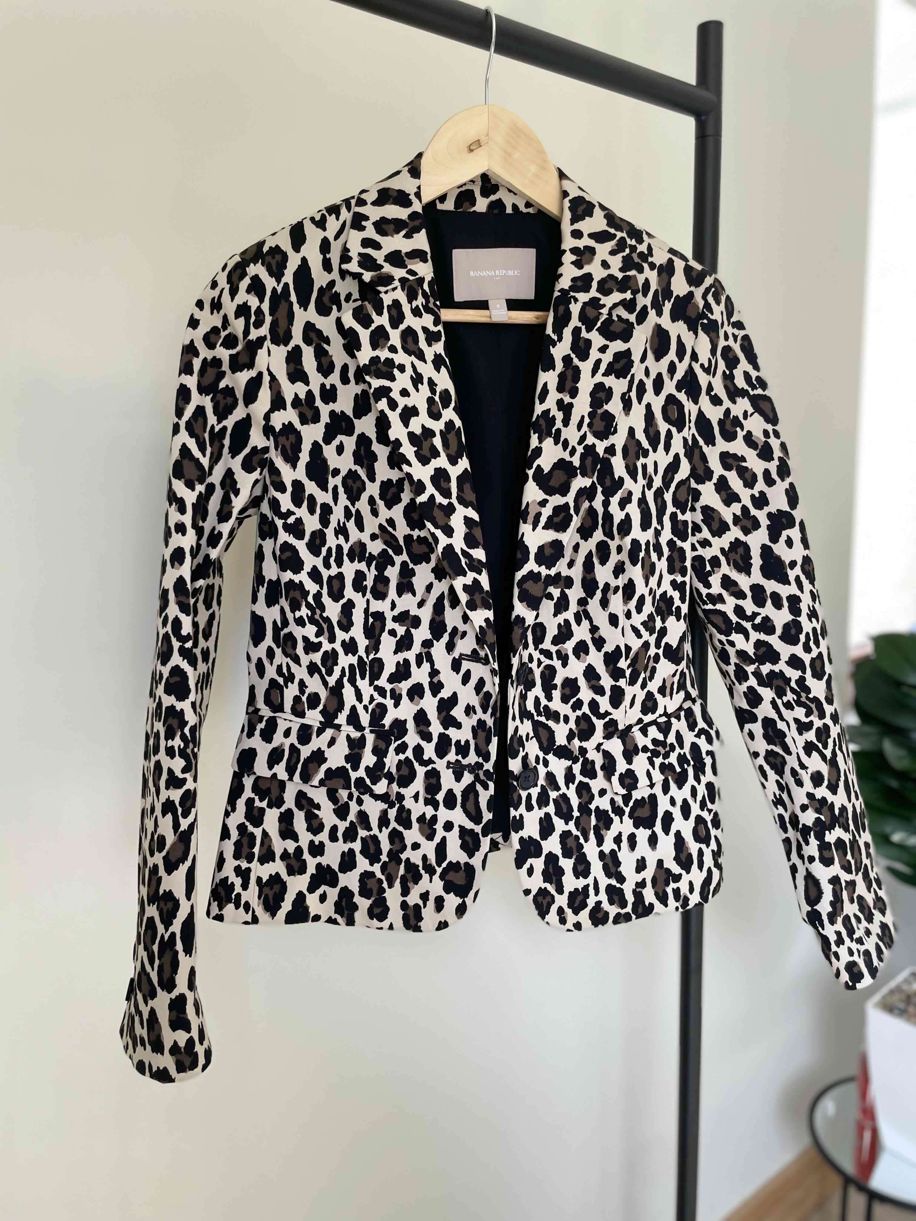 Blazer animal print Banana Republic - 2