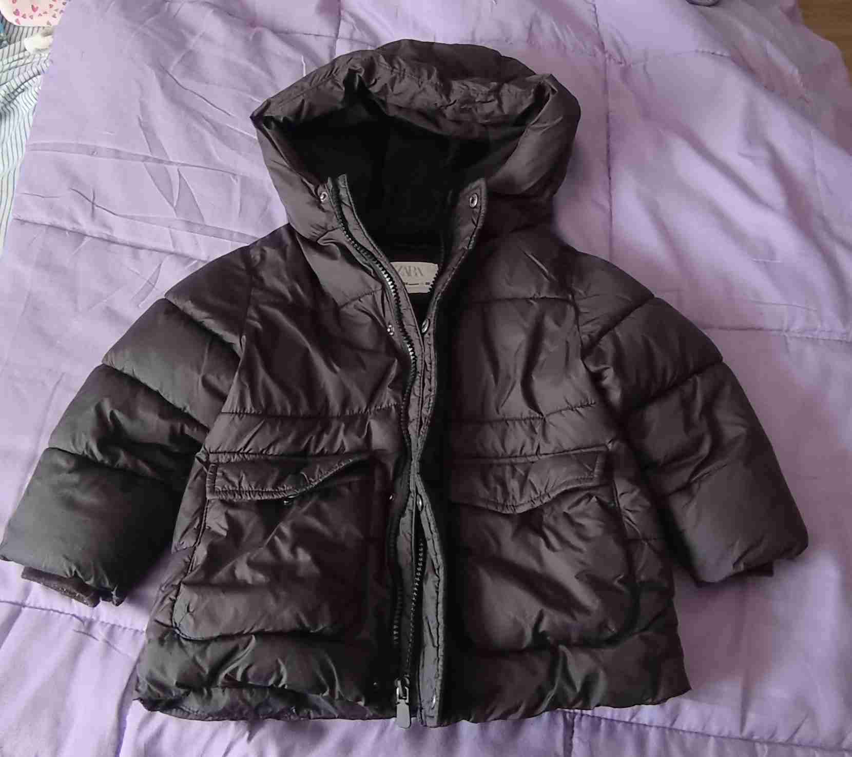 Chaqueta infantil con capucha Zara - miniatura 1