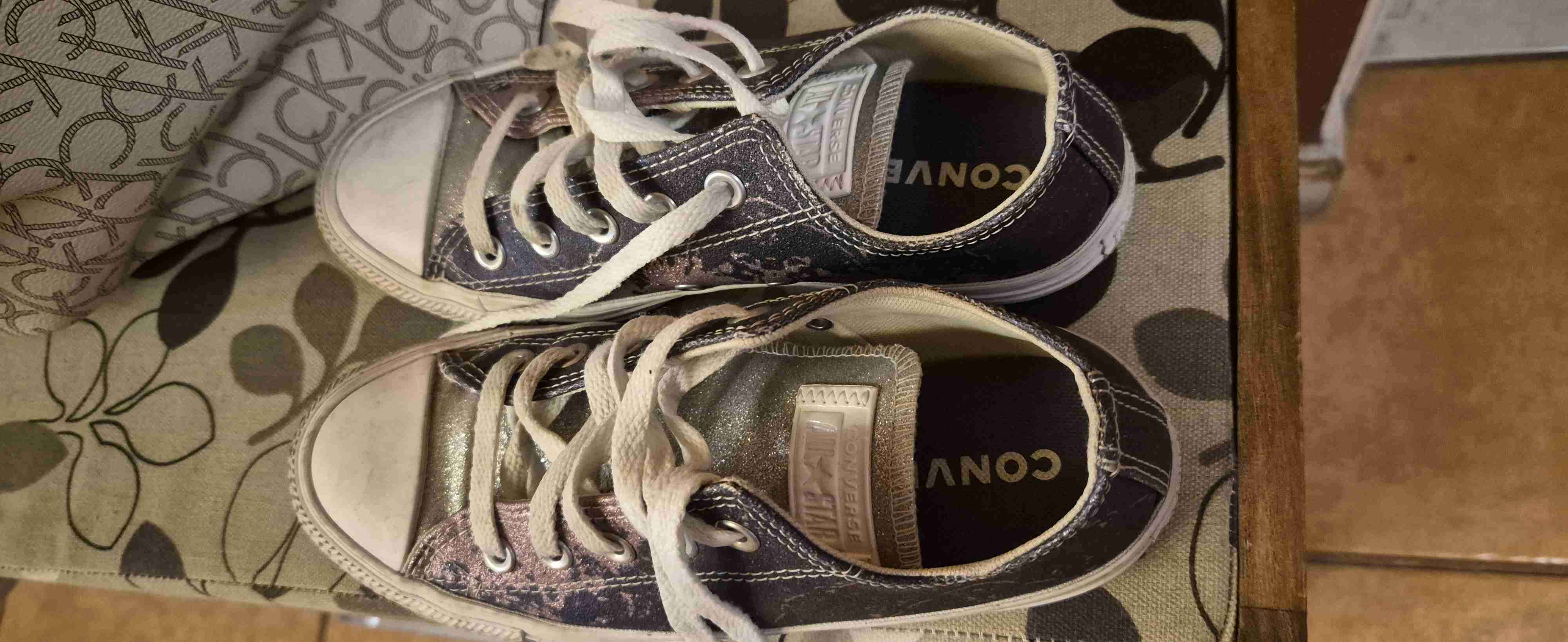 Zapatillas Converse de lona brillantes - miniatura 2