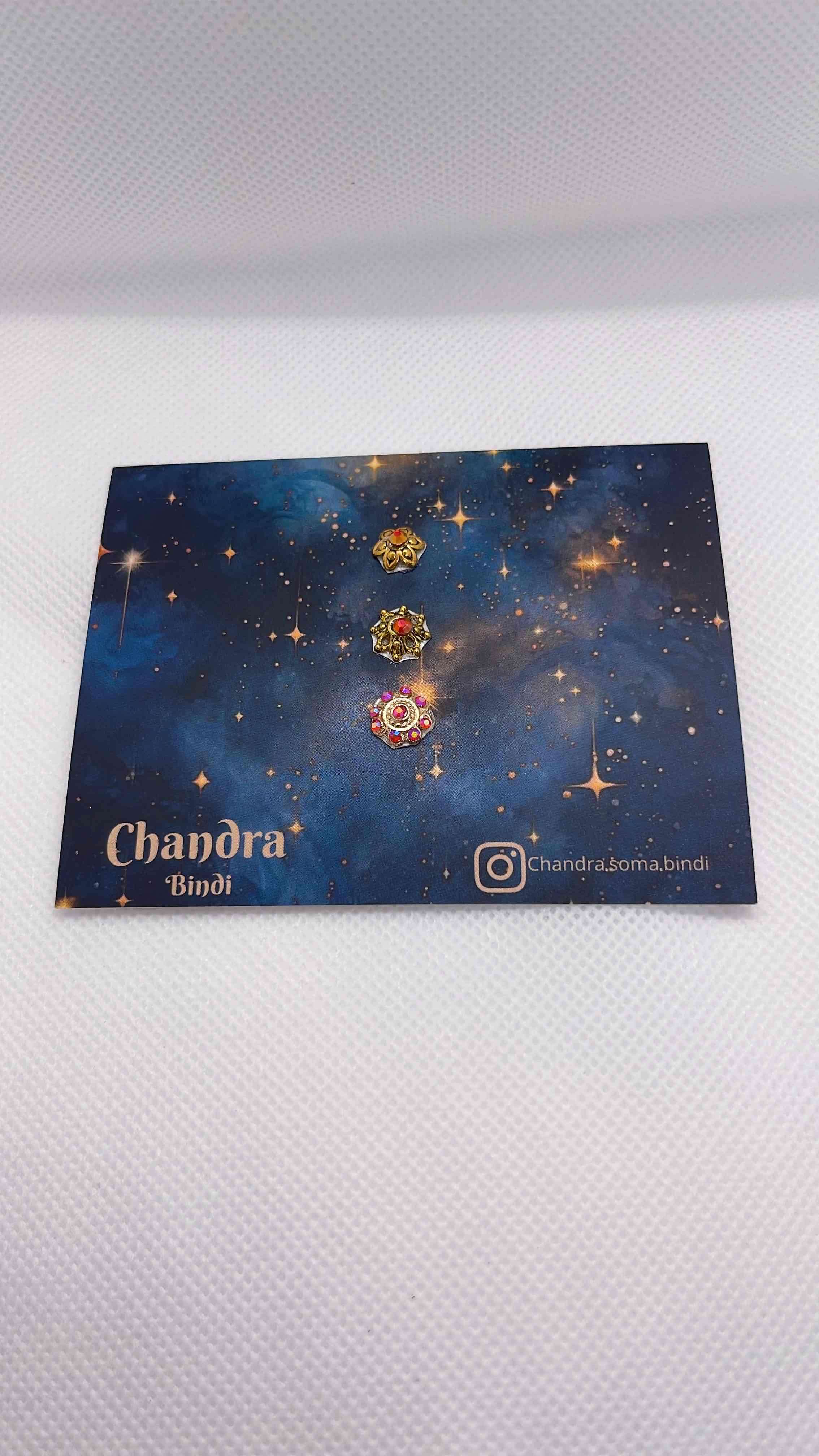 Bindi decorativos Chandra - 3