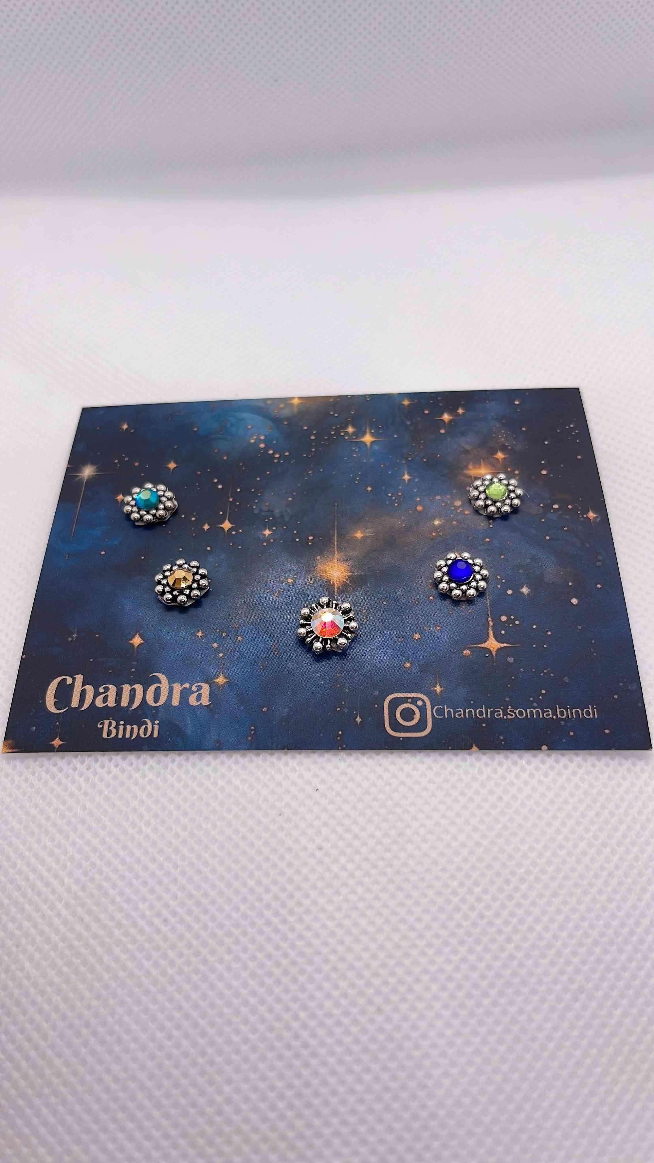 Set de bindi decorativos - miniatura 3