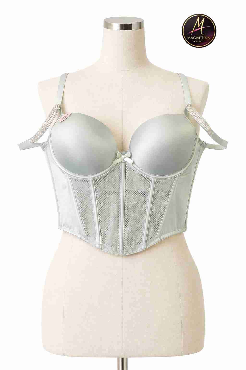 Top halter gris claro - miniatura 2