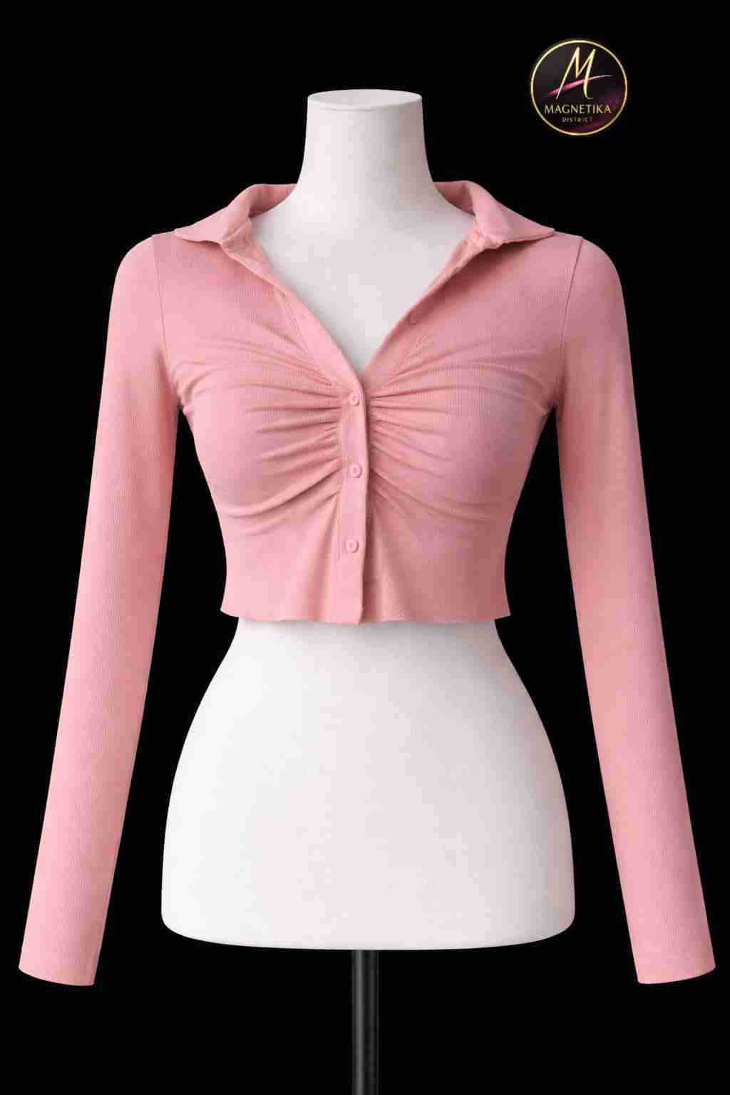 Top halter gris claro - miniatura 3