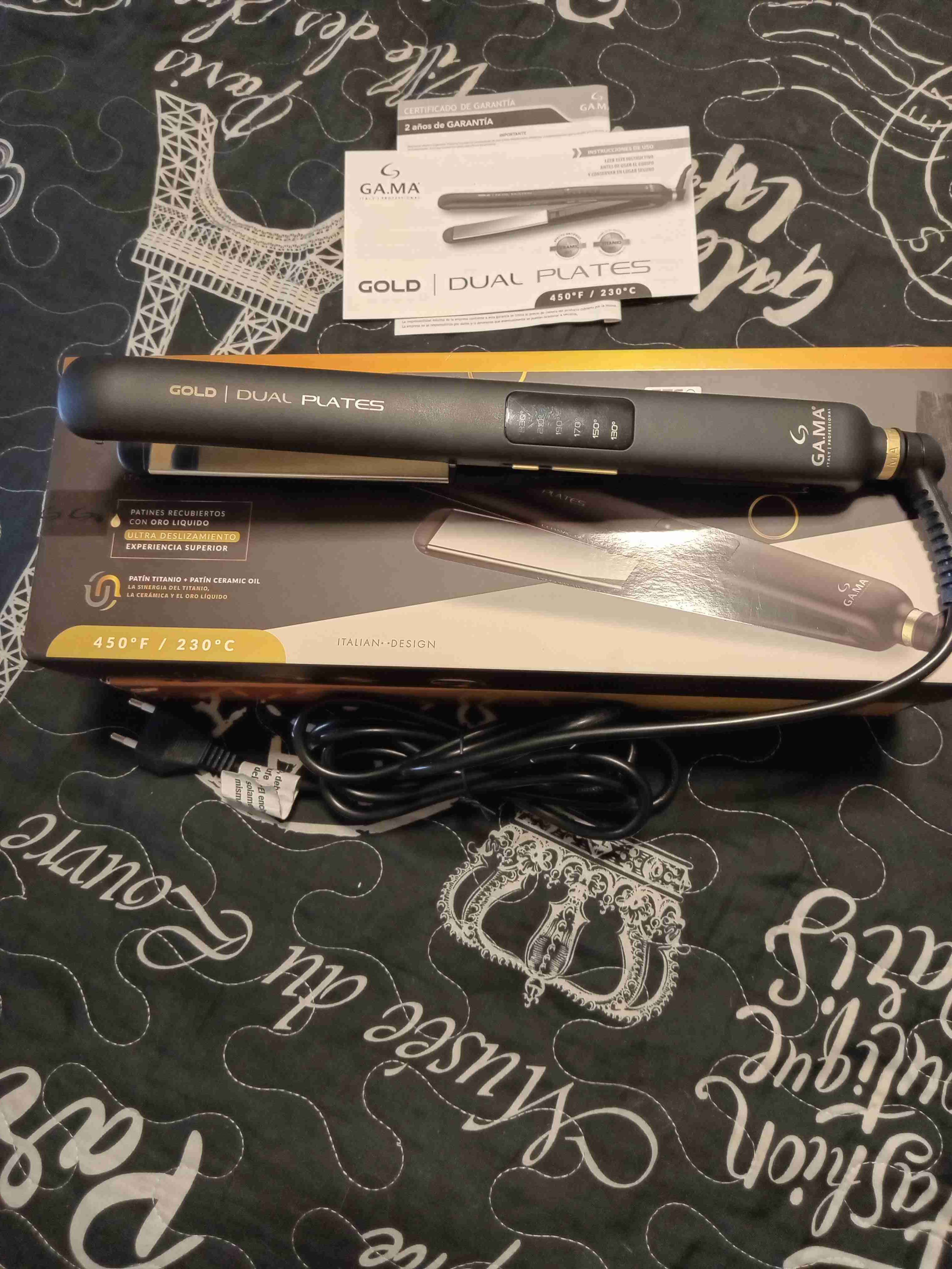 Plancha de pelo Gama Gold Dual Plates - miniatura 1